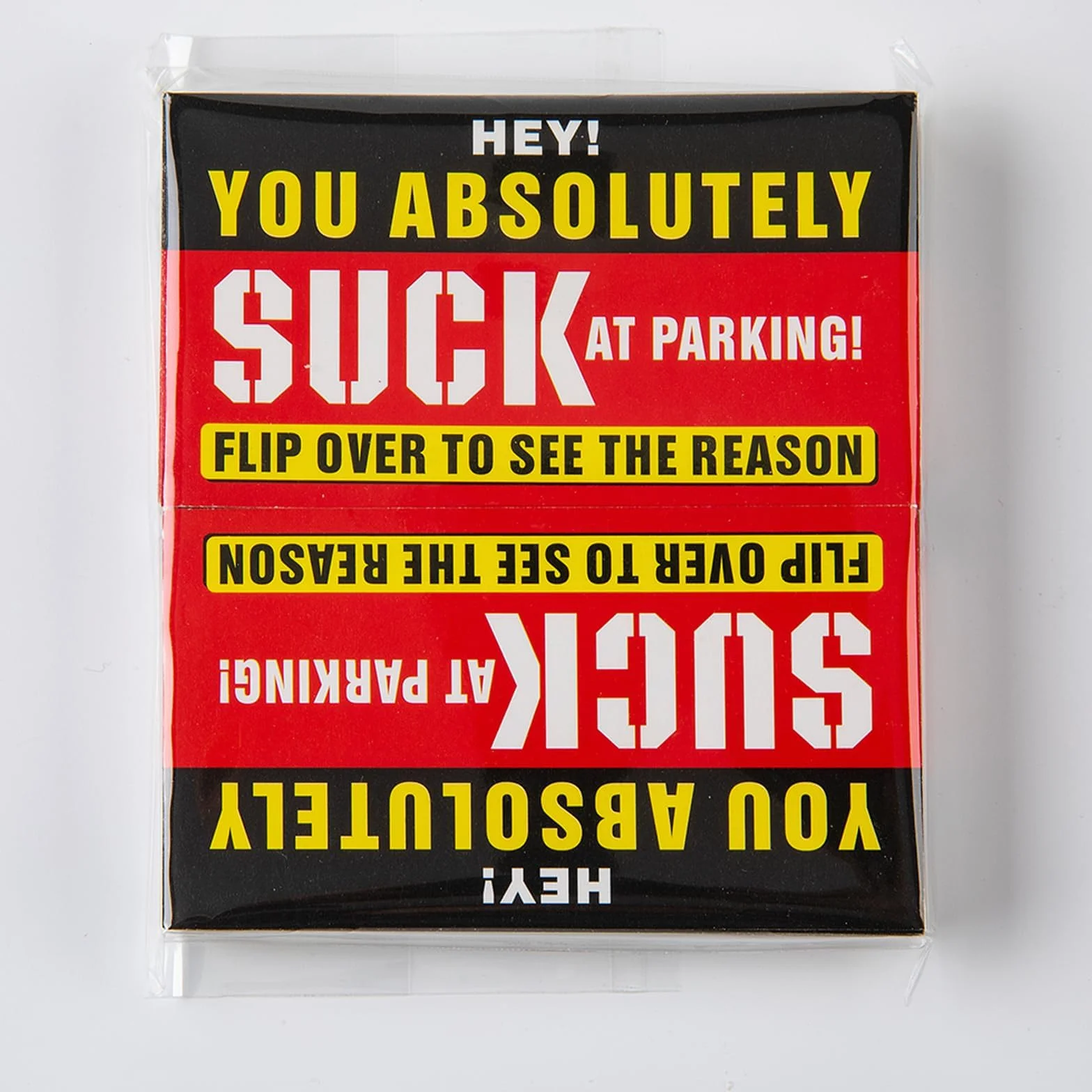 Bad Parking Cards 100 szt. śmieszne bilety na naruszenie parkowania 8 x 5 cm