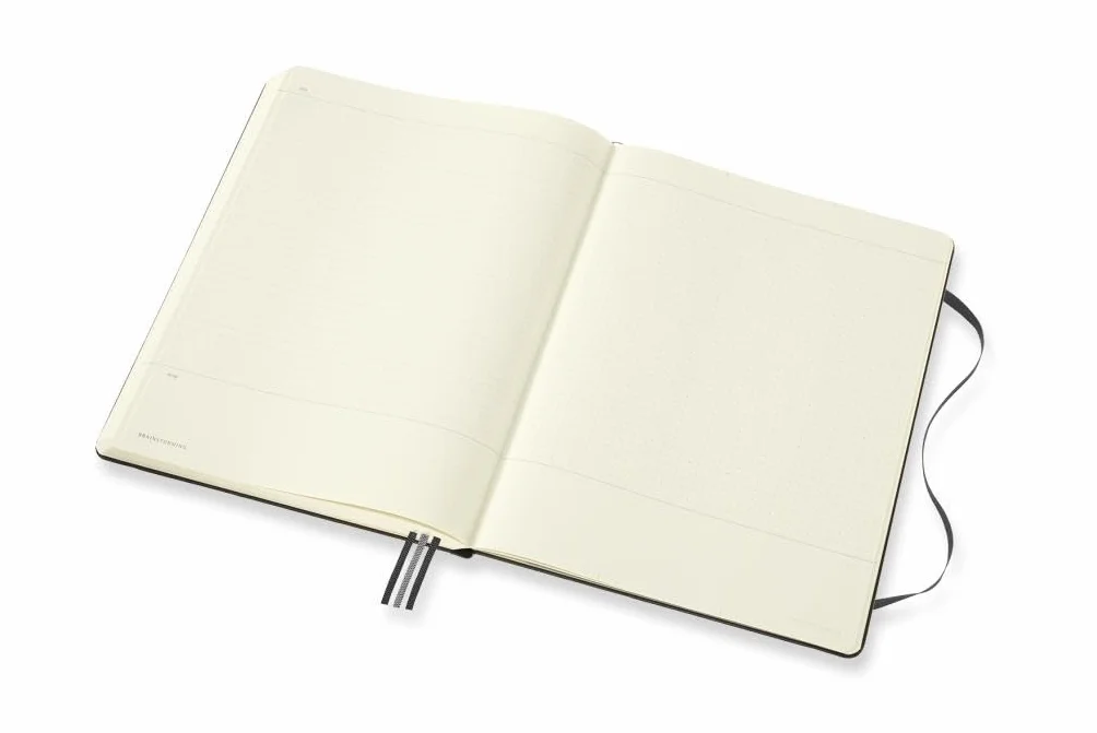 Moleskine Pro Project Planner, Professional Notebook, Hard Cover, X-Large 19x25 cm, Black, 288 Pages