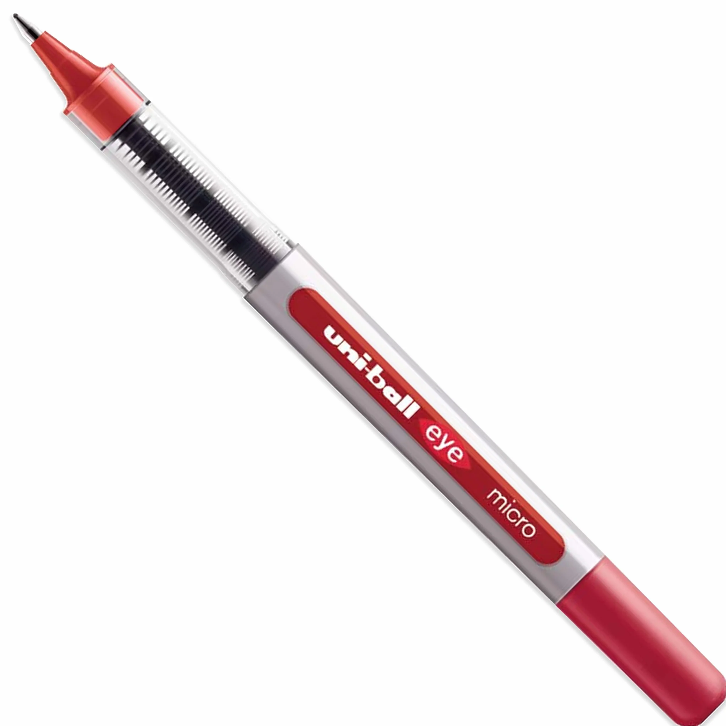 uni-ball EYE długopisy kulkowe UB-150 0,5 mm czerwony atrament 3 sztuki pudełko prezentowe
