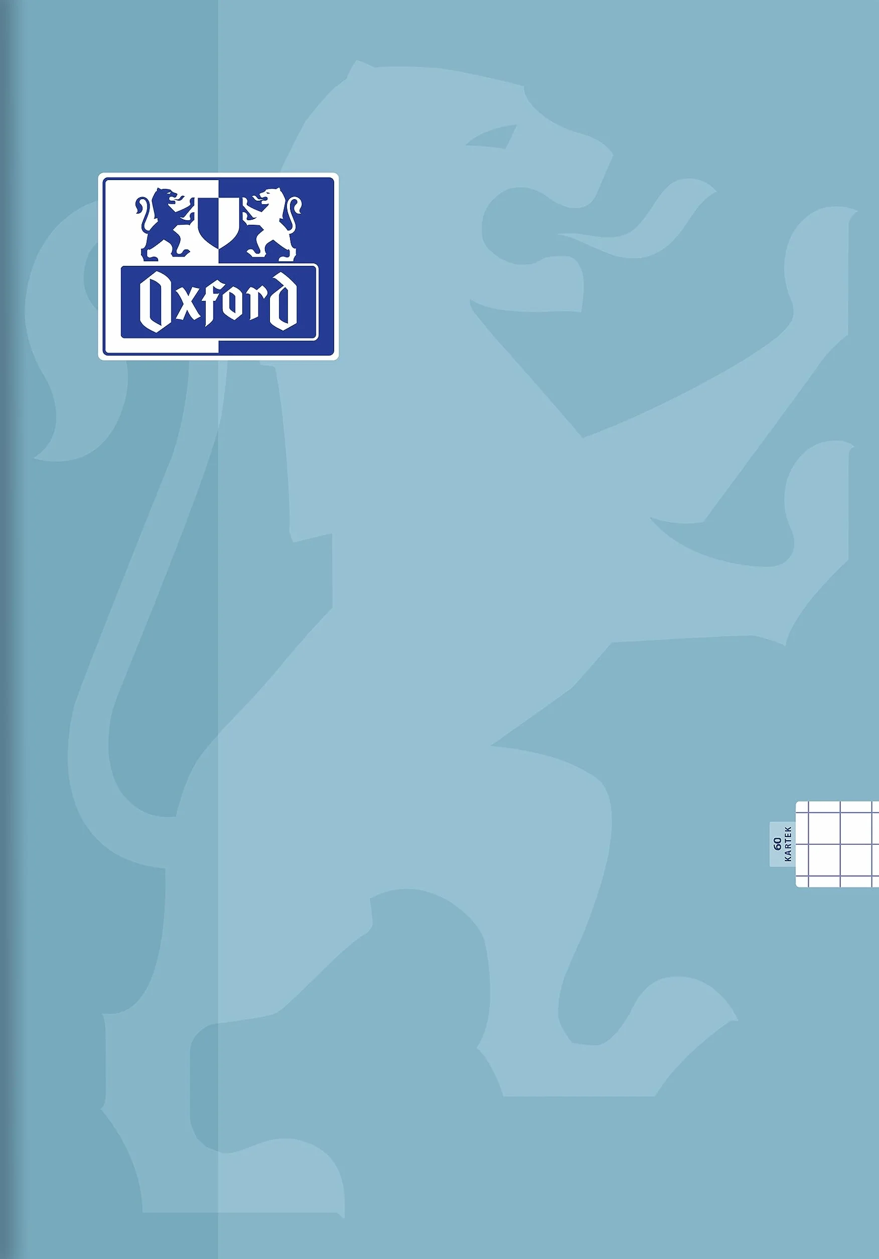 Oxford Touch Pastel Zeszyt A5 Notatnik Brulion, 60 Kartek, w kratkę, notes do biura i szkoły, zestaw 5 sztuk, mix kolorowych okładek