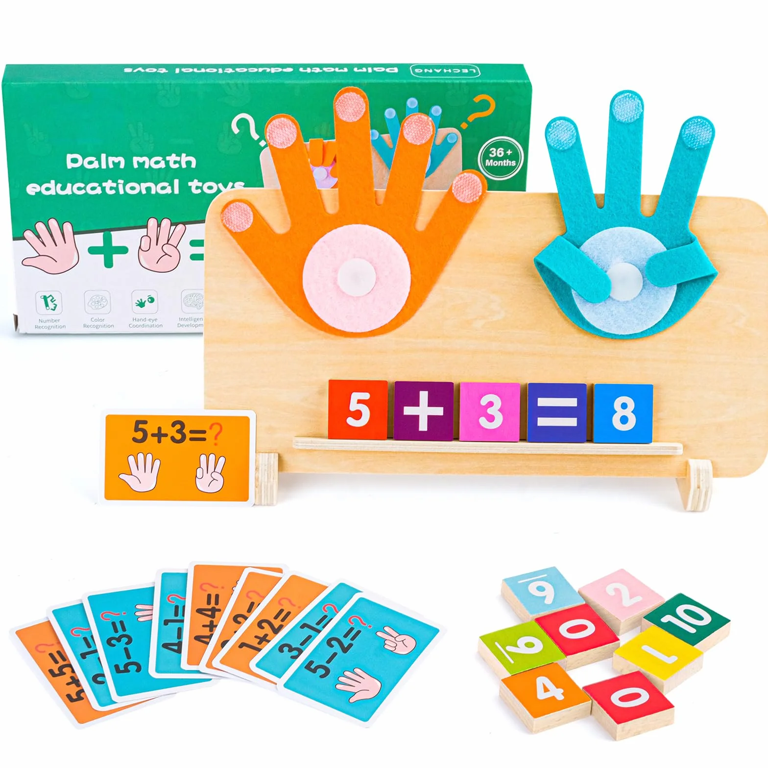 Montessori zabawka matematyczna, drewniane gry edukacyjne dla dzieci 3, 4, 5, 6, 7 lat, zabawka edukacyjna dla dzieci, zabawka Montessori, prezent dla chłopca, dziewczynki