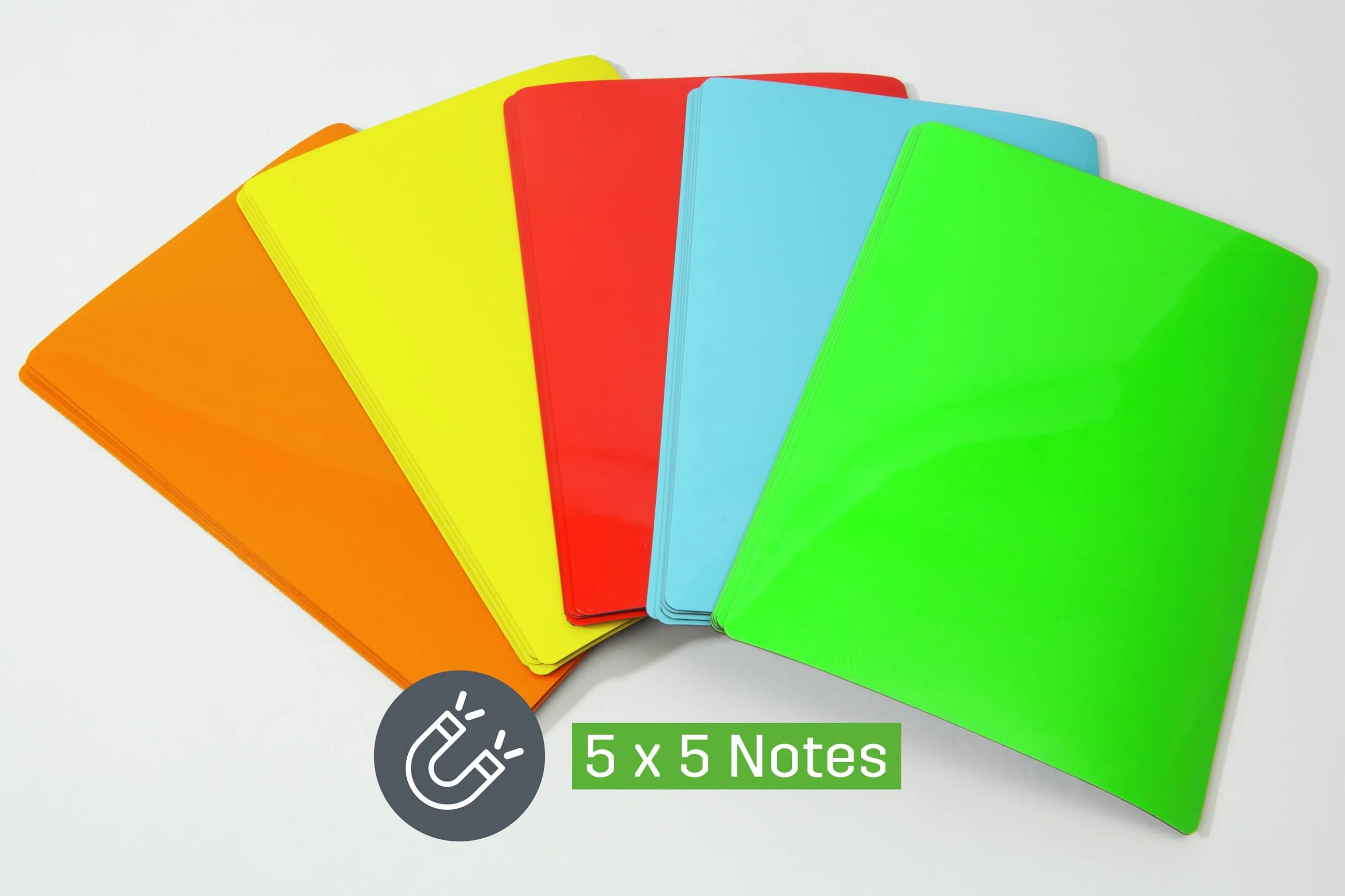 SIGEL MU103 Notes magnetyczne 25 sztuk 10x15 cm papier magnetyczny do białych tablic