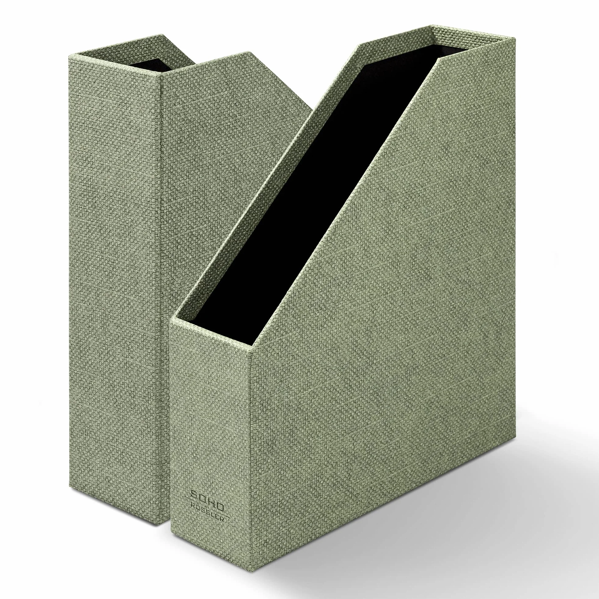 Rössler Papier S.O.H.O. Teczka na czasopisma DIN A4 8 x 26 x 31,5 cm Special Line szałwiowy 1 szt.