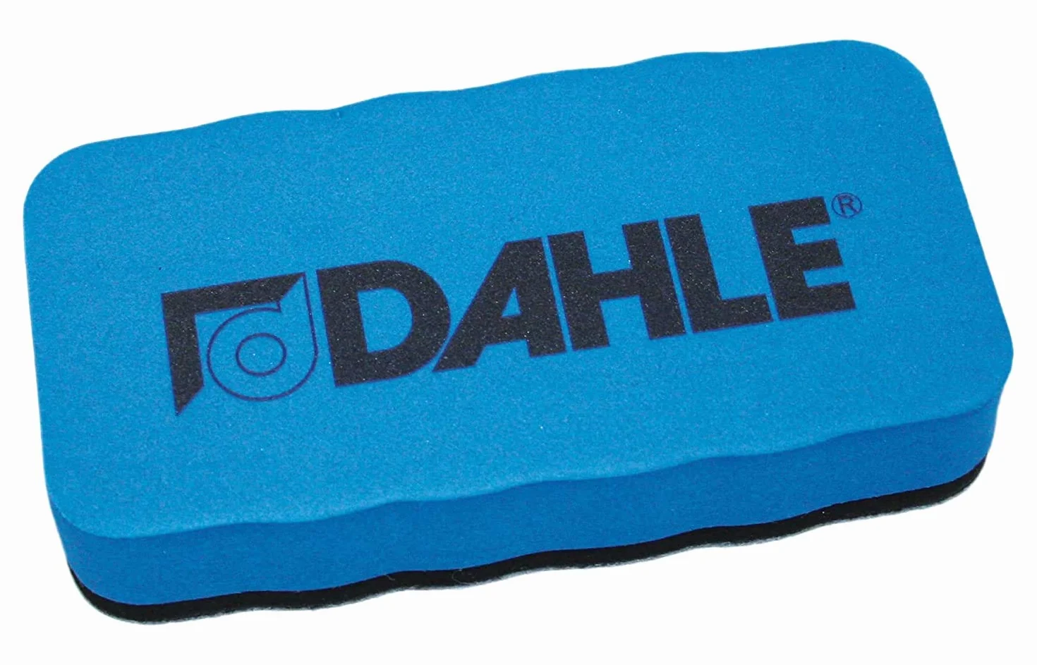 Dahle Gąbka do białych tablic (magnetyczna wycieraczka do czyszczenia na sucho na wielu powierzchniach), niebieska (szponge, niebieska, 2) (dwupak, niebieski)