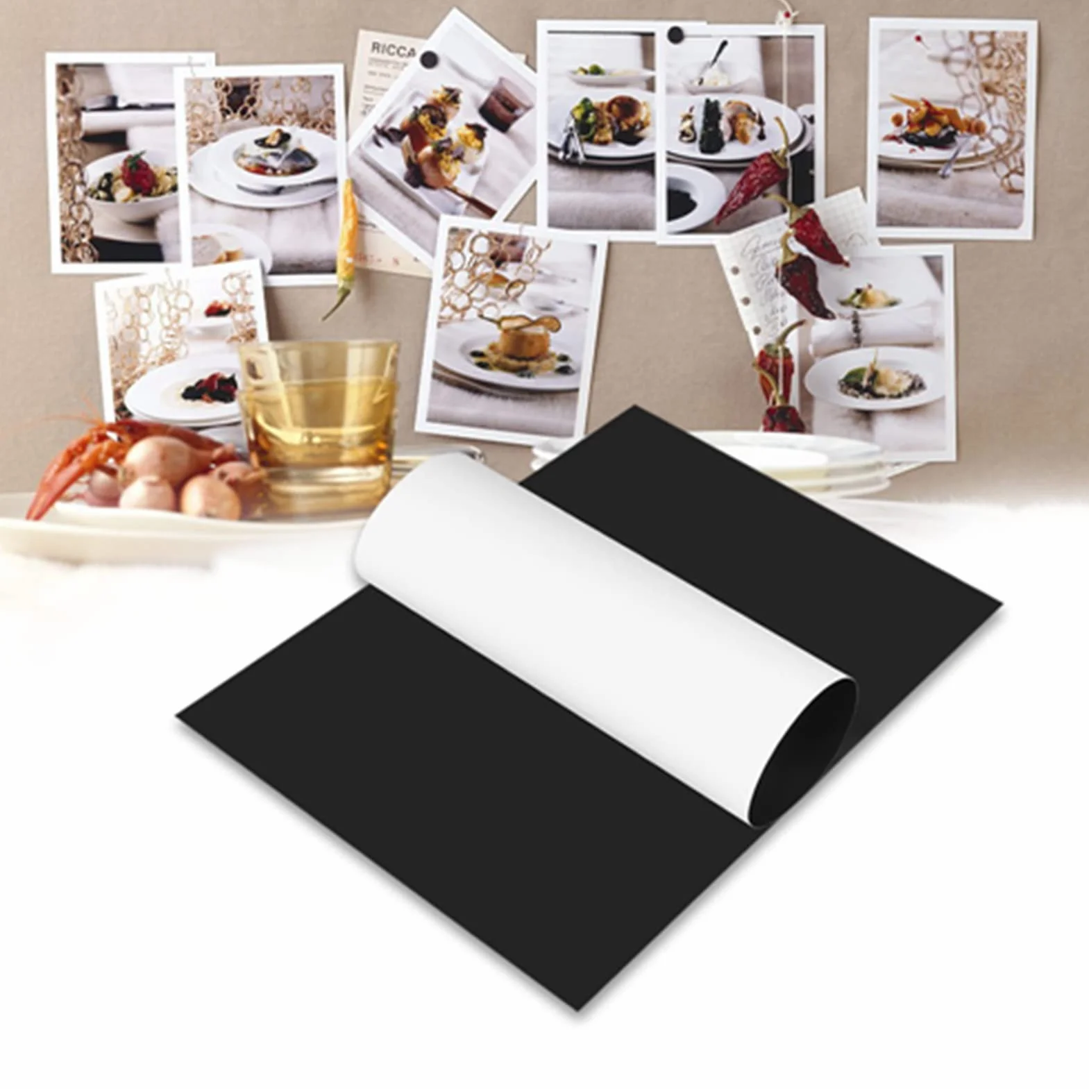 5PCS A4 Magnetyczne Drukowanie Atramentowe Arkusz do Drukowania, Magnes do Papieru do Wydrukowania, Elastyczny, łatwy w Użyciu z wspólną drukarką atramentową, Odpowiedni dla