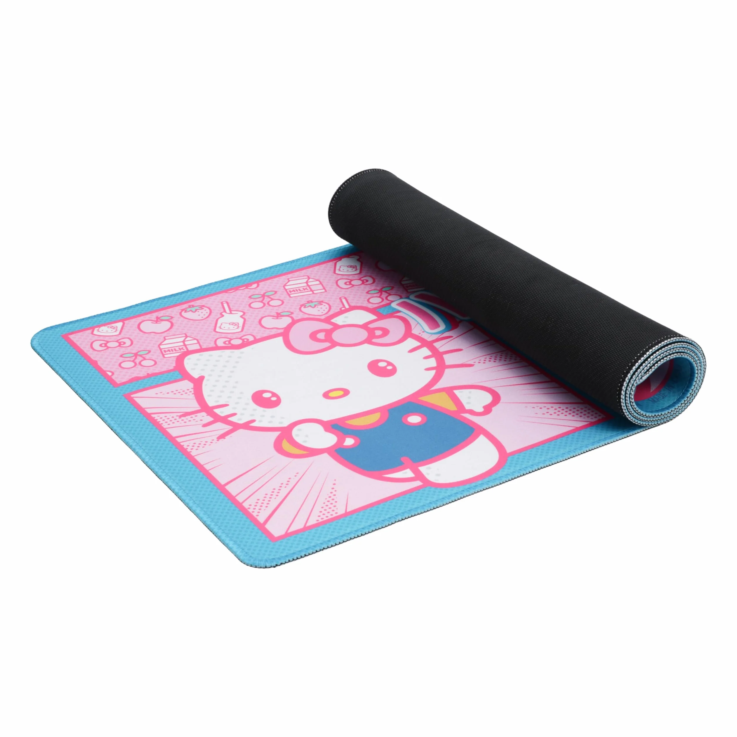 Hello Kitty Podkładka na biurko, oficjalnie licencjonowany produkt Sanrio, duża gumowa podkładka pod mysz z różowym wzorem kawaii, idealna do gier, pracy, funkcjonalnych akcesoriów biurowych Paladone