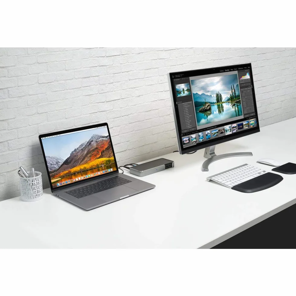 Kensington Podkładka pod Nadgarstki ErgoSoft Czarna do Płaskiej Kompaktowej Klawiatury MacBook iMac MS Surface PC K52801EU