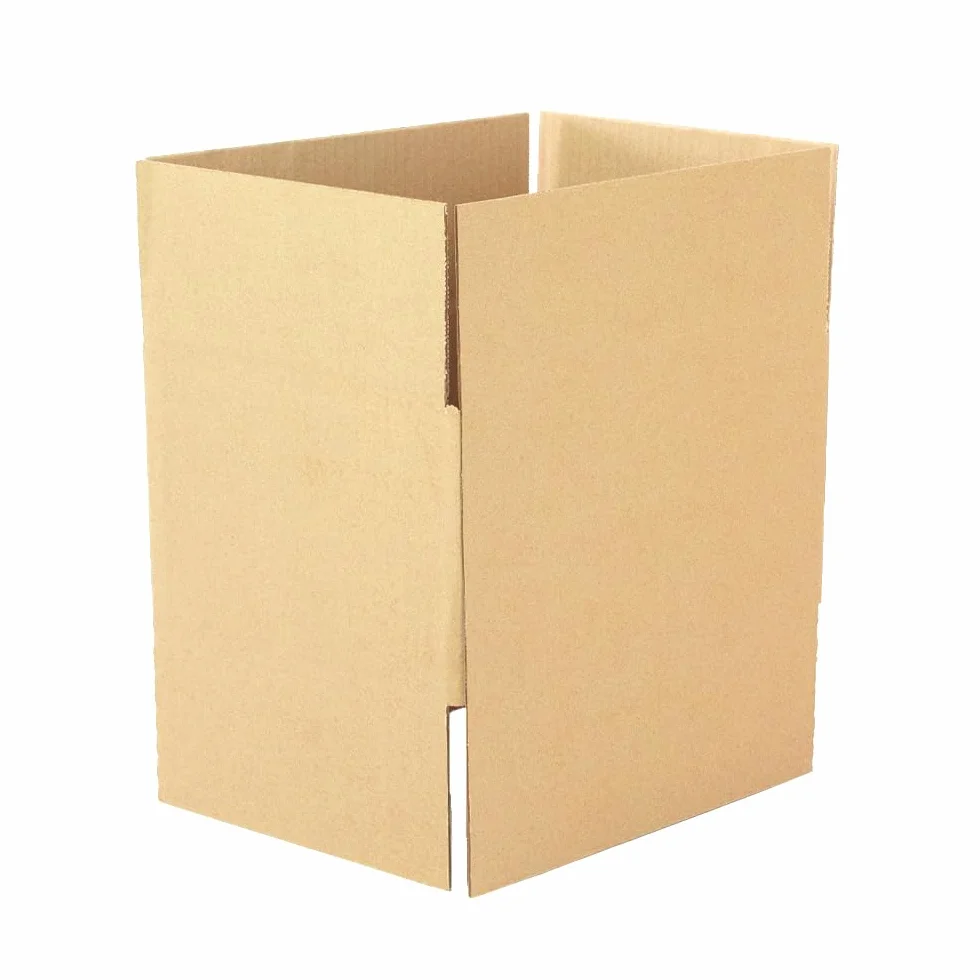 Opakowanie 25 kartonów ze wzmocnionego kartonu o wymiarach 25 x 20 x 15 cm i prostym K, wyprodukowane w Hiszpanii z kartonu pochodzącego z recyklingu, wytrzymałe do wysyłki, przechowywania i