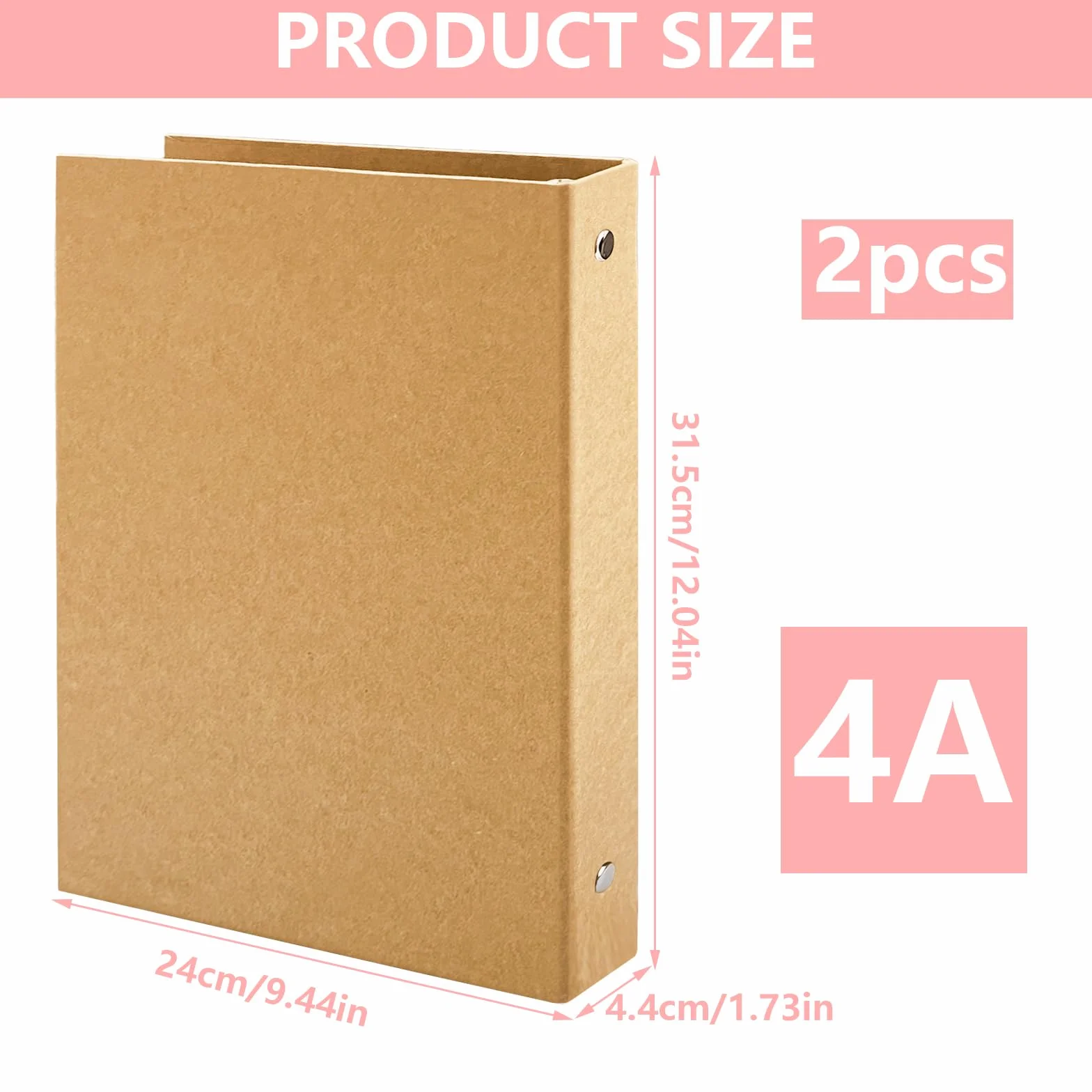 Segregator A4 z papieru typu kraft