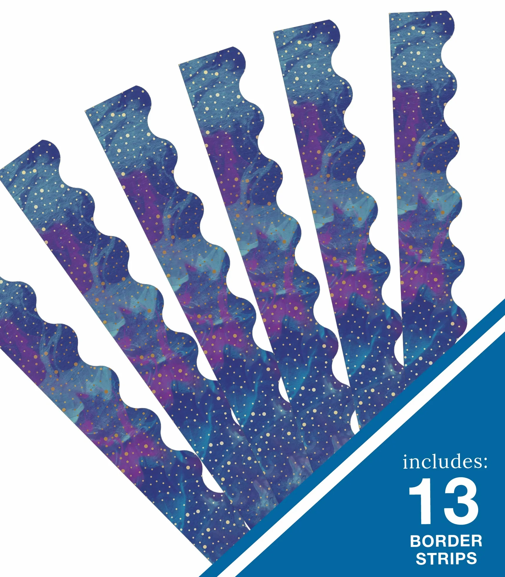 Galaxy Scalloped Borders