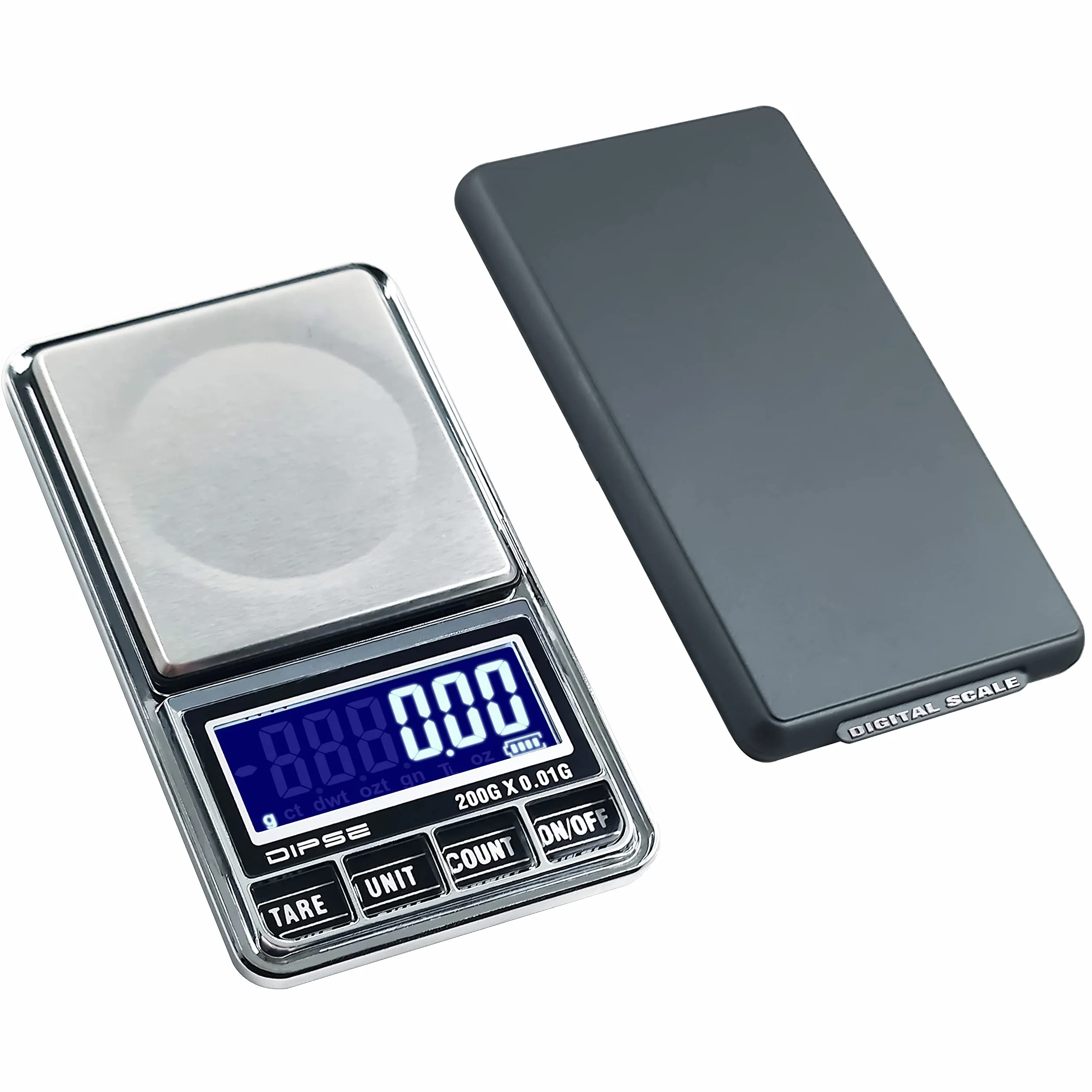 DIPSE USB 200 cyfrowa waga kieszonkowa 0,01 g 200 g