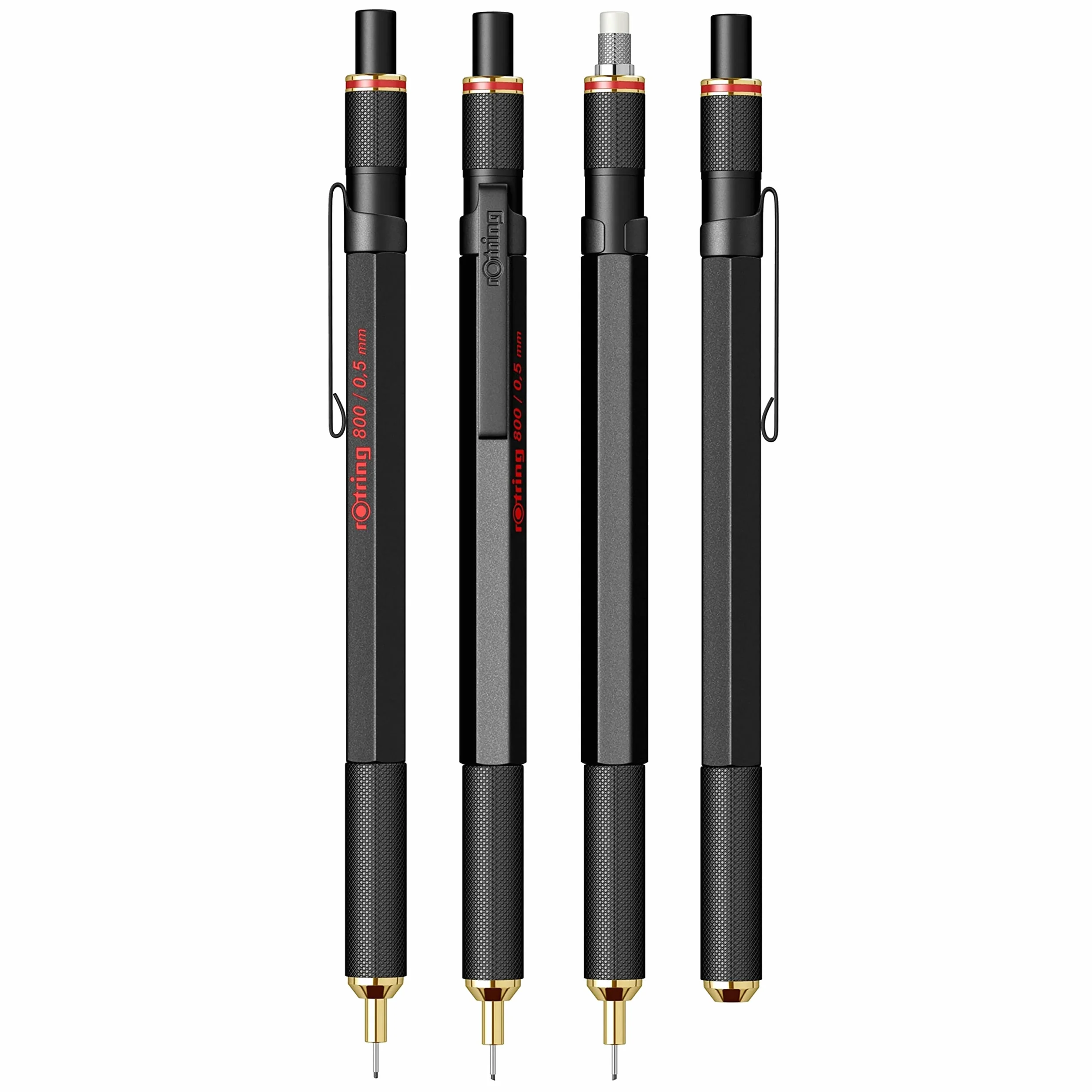 Rotring 800 Ołówek Automatyczny 0.5mm Czarny