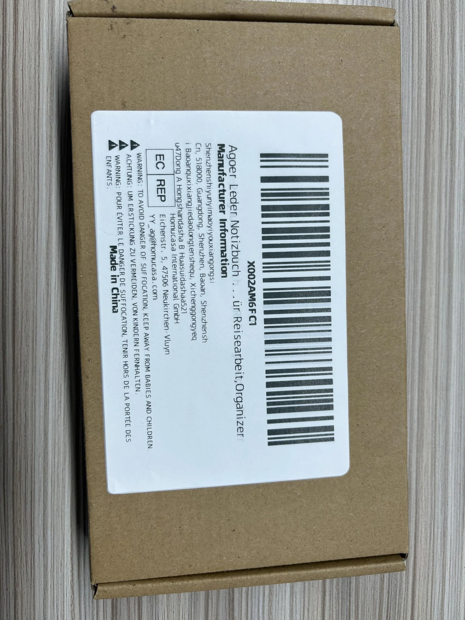 Agoer Segregator notatnika A5 z wymiennymi wkładami, 6-pierścieniowy segregator planer ze skóry PU z 150 arkuszami wkładu ToDo/Tygodniowy/Kropkowany papier, Przekładka na dokumenty, Naklejka i Koperty