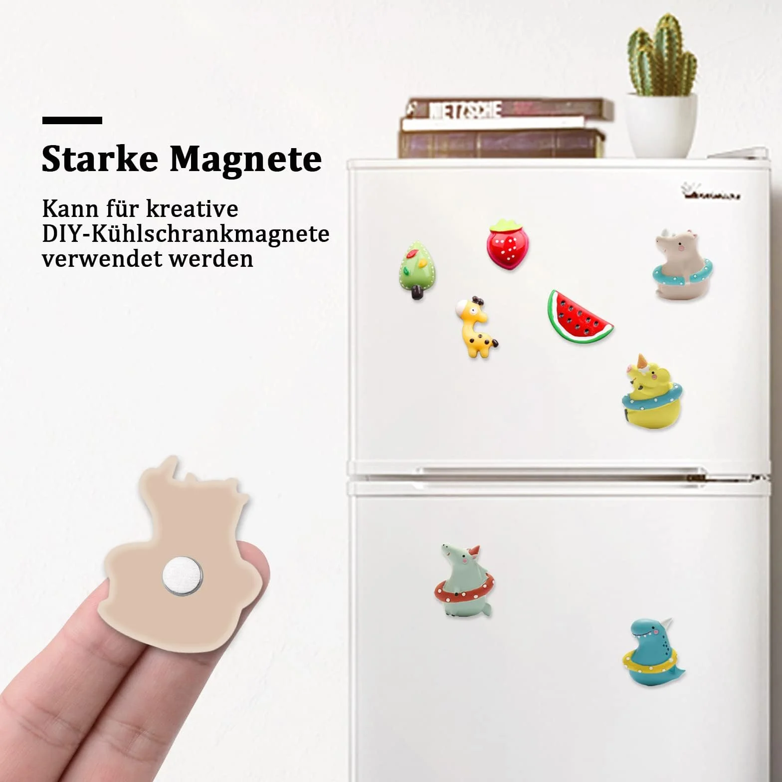 MIN CI 200 magnesów na lodówkę, 5 x 2 mm, mocne magnesy na lodówkę, małe magnesy neodymowe, małe magnesy do robótek ręcznych, mini okrągłe magnesy do zdjęć, tablic informacyjnych