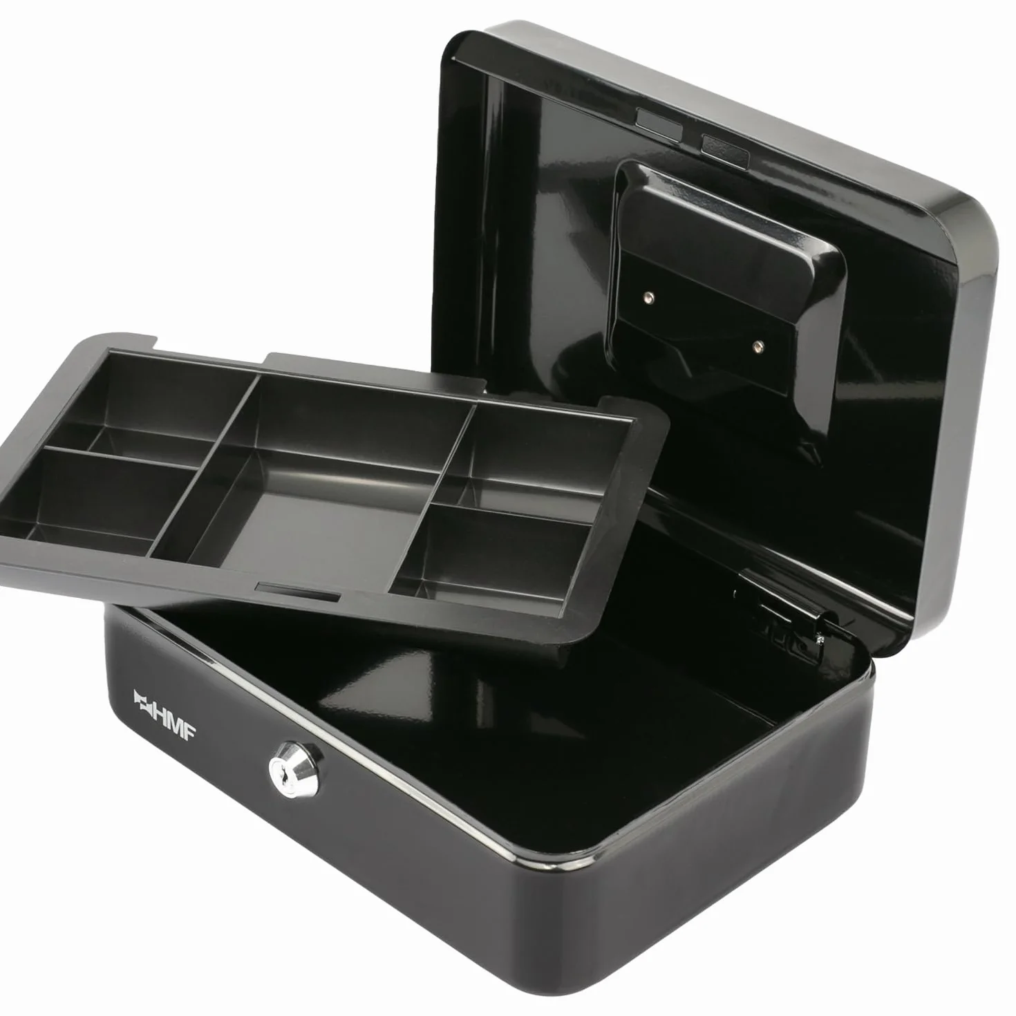 HMF 10125-02 kasetka na pieniądze 25 x 18 x 9,5 cm czarna