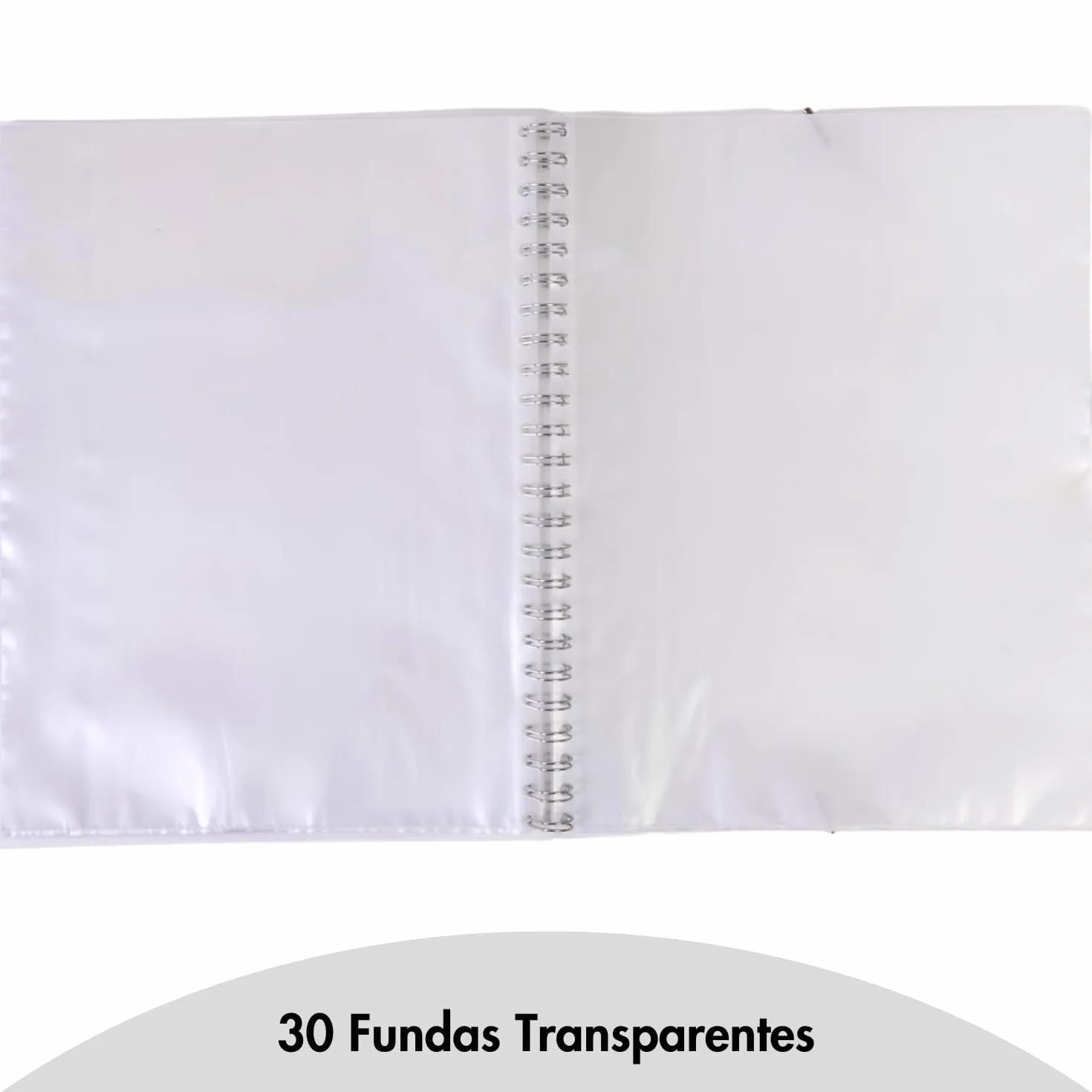 Dohe - Teczka segregatorowa z pierścieniami i 30 koszulkami - A4 (24,5x31,5 cm), personalizowana okładka z kieszonką, gumka zamykająca - Materiały biurowe i szkolne