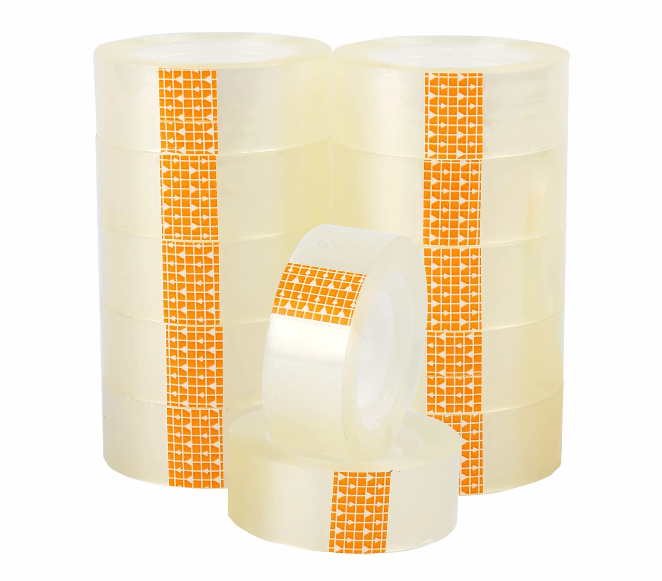 H HANSEL HOME Celo taśma klejąca przezroczysta, ekstra mocna, 18 mm x 33 m, opakowanie 12 sztuk