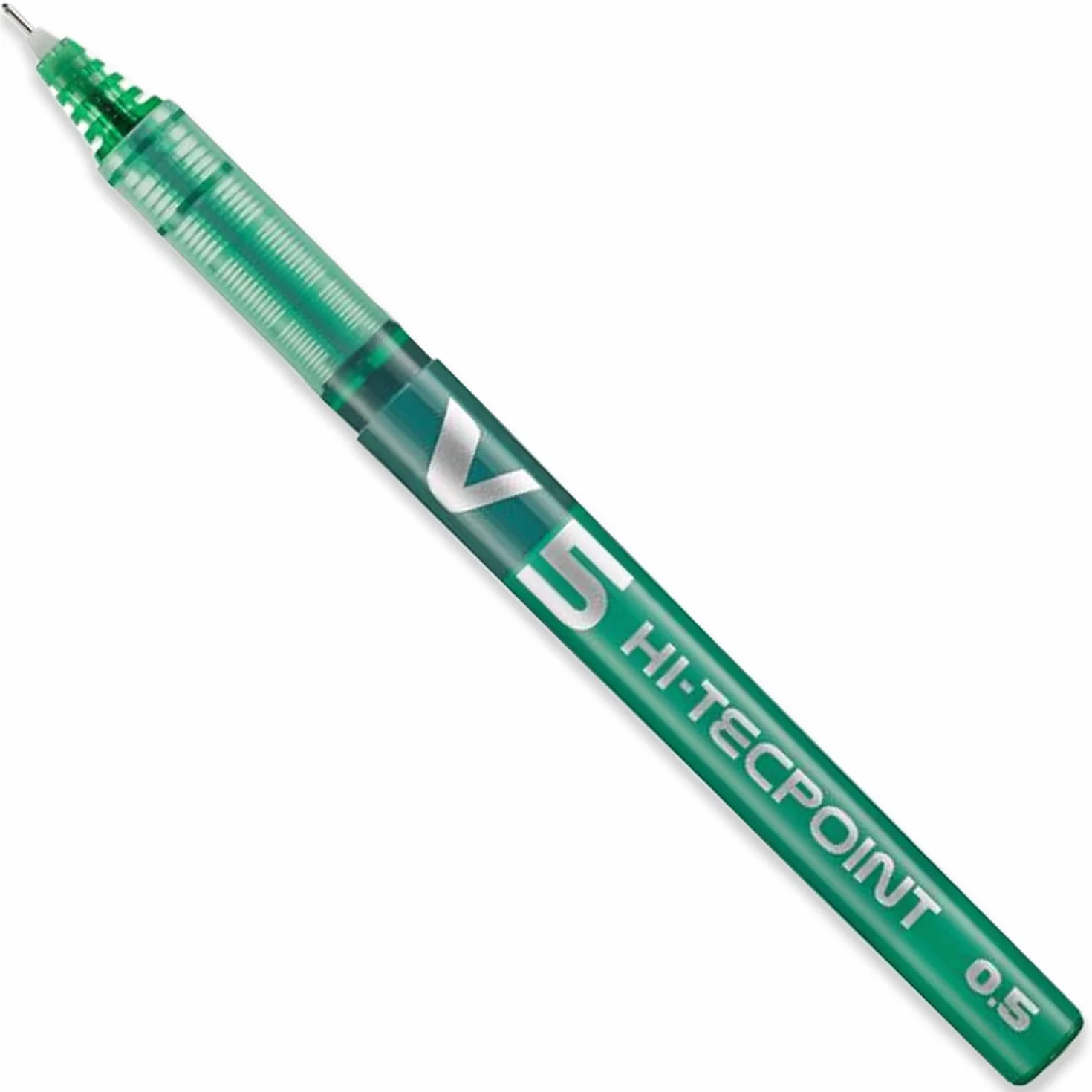 PILOT V5 Hi-Tecpoint długopis kulkowy 0,5 mm szerokość linii 0,3 mm zestaw czarny niebieski zielony