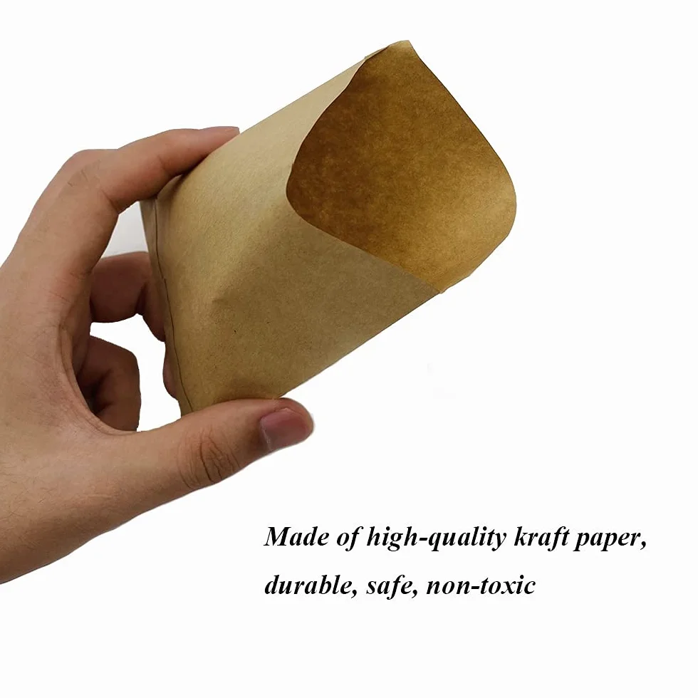 100 sztuk torebek z papieru pakowego 9 x 12 cm brązowe koperty małe torebki z nasionami Vintage Mini koperta na monety cukierki biżuteria - z dwustronną wstążką