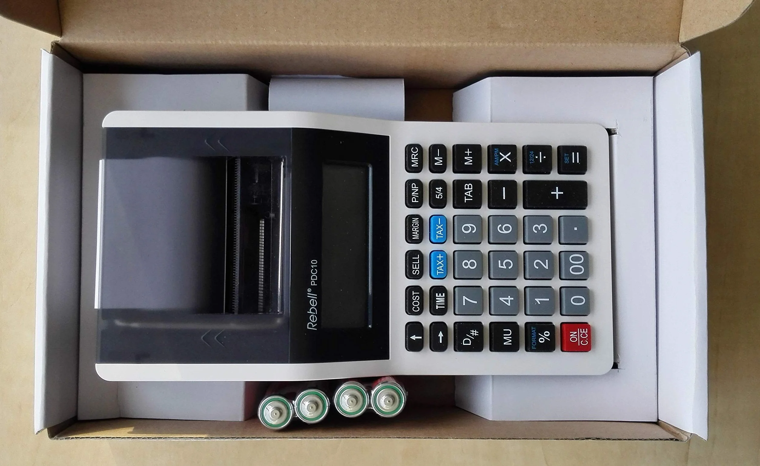 Rebell Kalkulator RE-PDC10 WB