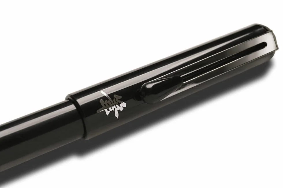 Pentel Kieszonkowy pędzelek pędzelkowy pędzel pigment do wielokrotnego napełniania czarny atrament 1 pinceau + 2 wkłady czarny