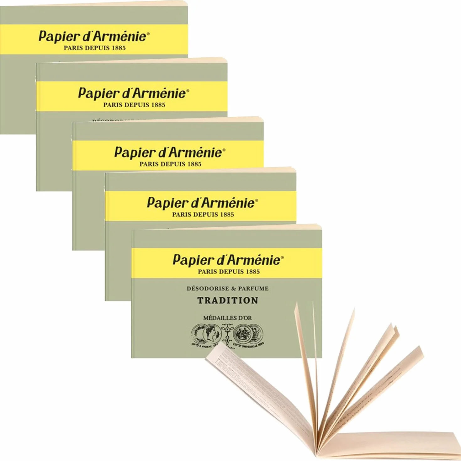 Papier Armenii - Potrójny - Zestaw 5 zeszytów