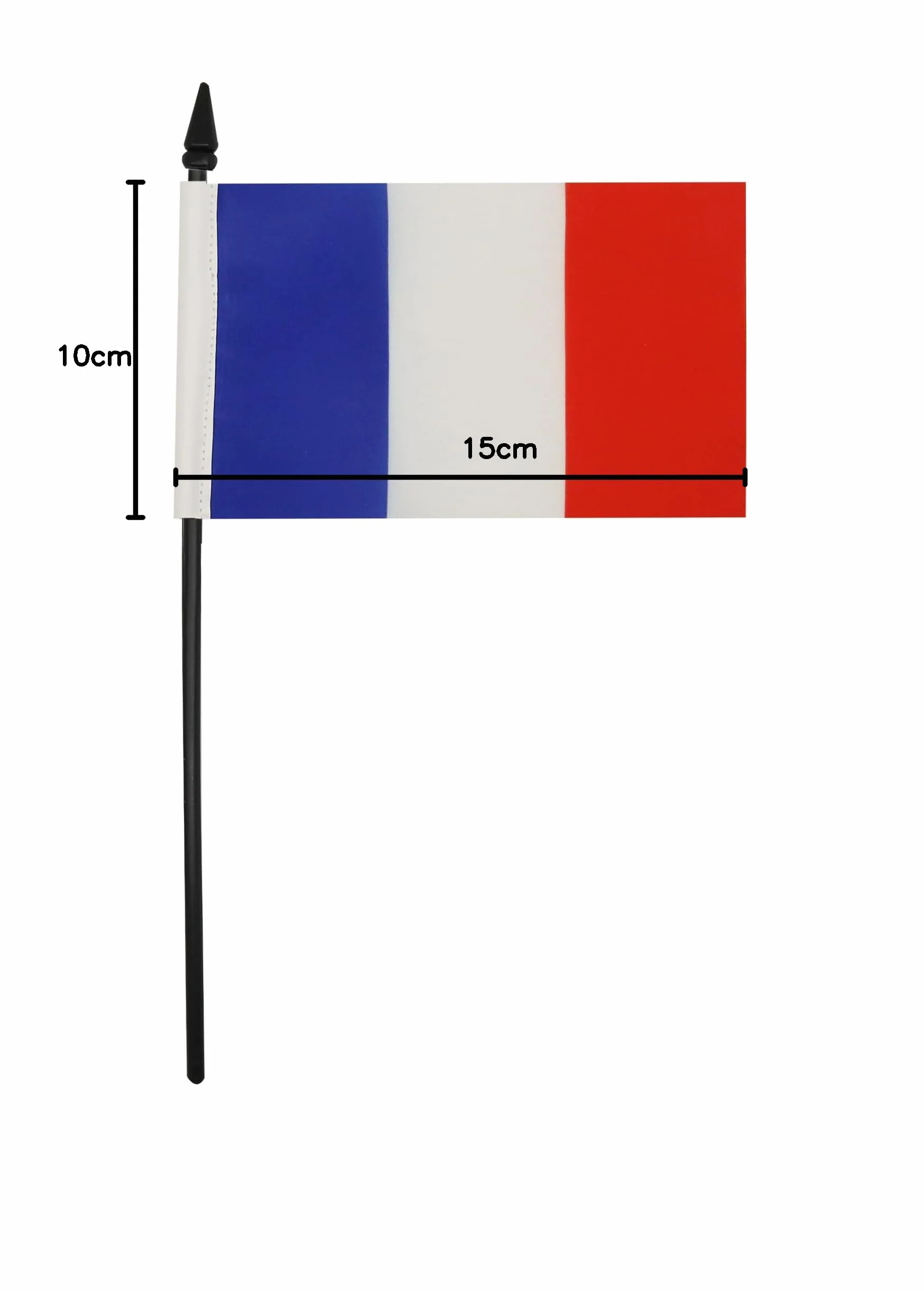 Drapeau de Table France 15cm x 10cm