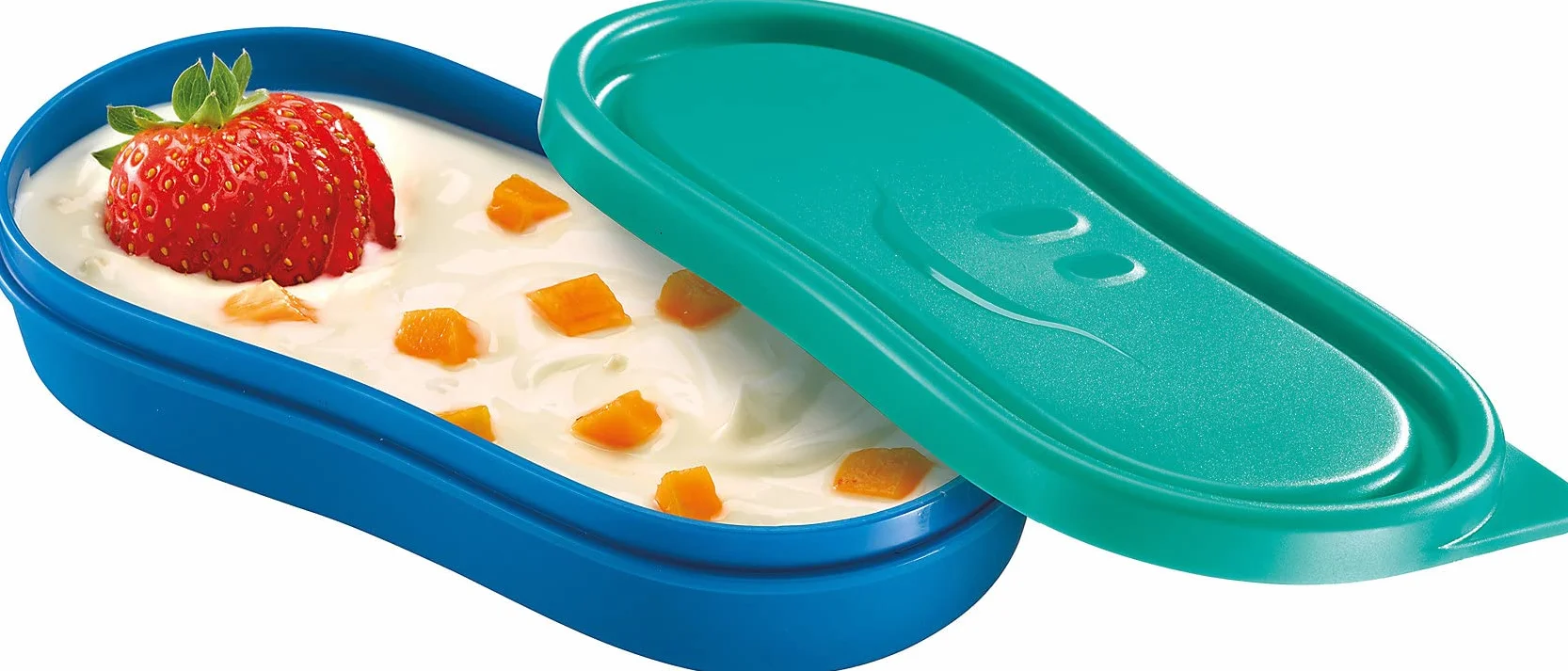 Maped 870903 Concept Kids pudełko na przekąski dla dzieci, 2 x 150 ml, niebieskie, 2 x 150 ml
