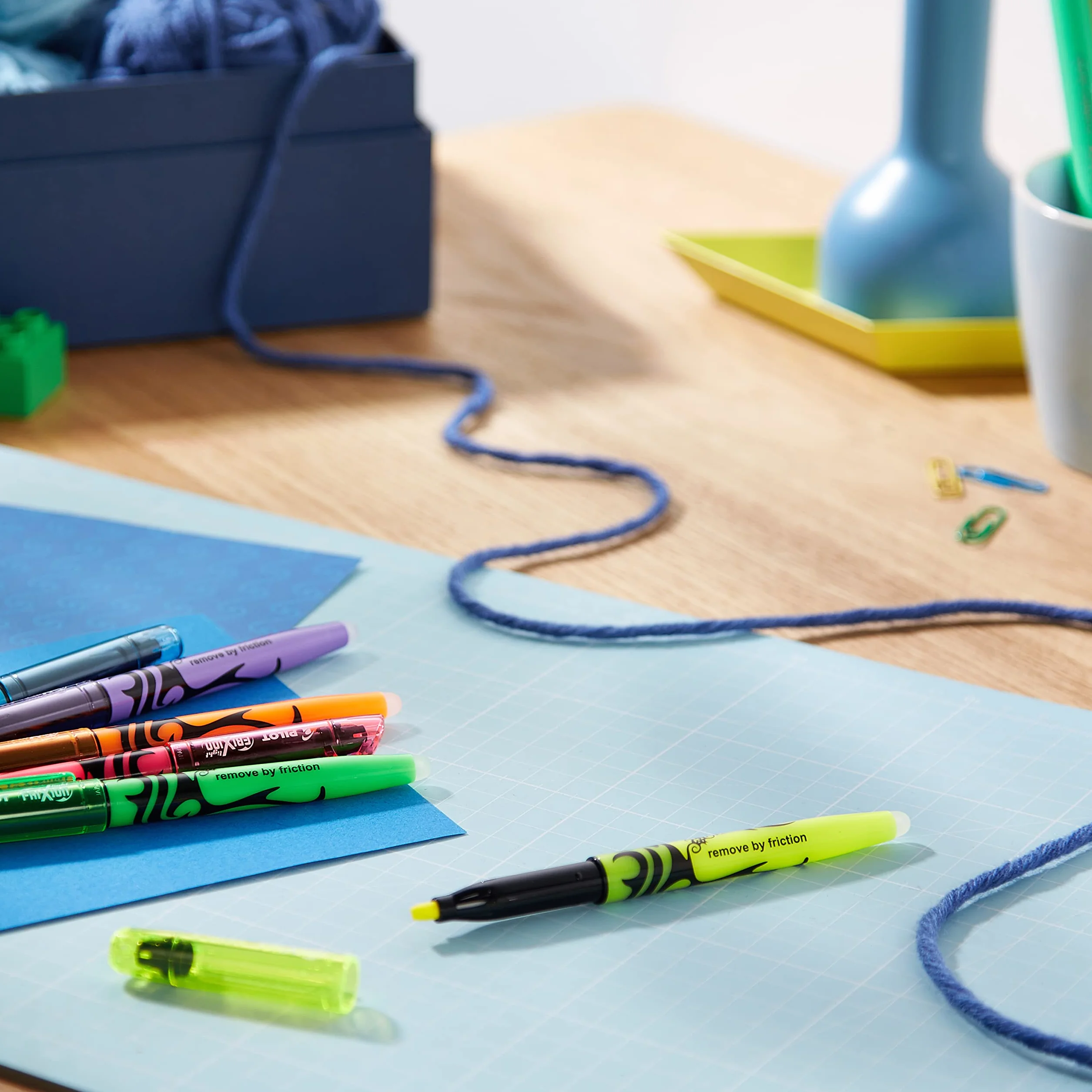 Pilot Pen Frixion Light Zestaw Markerów Wielokolorowy 6 Sztuk