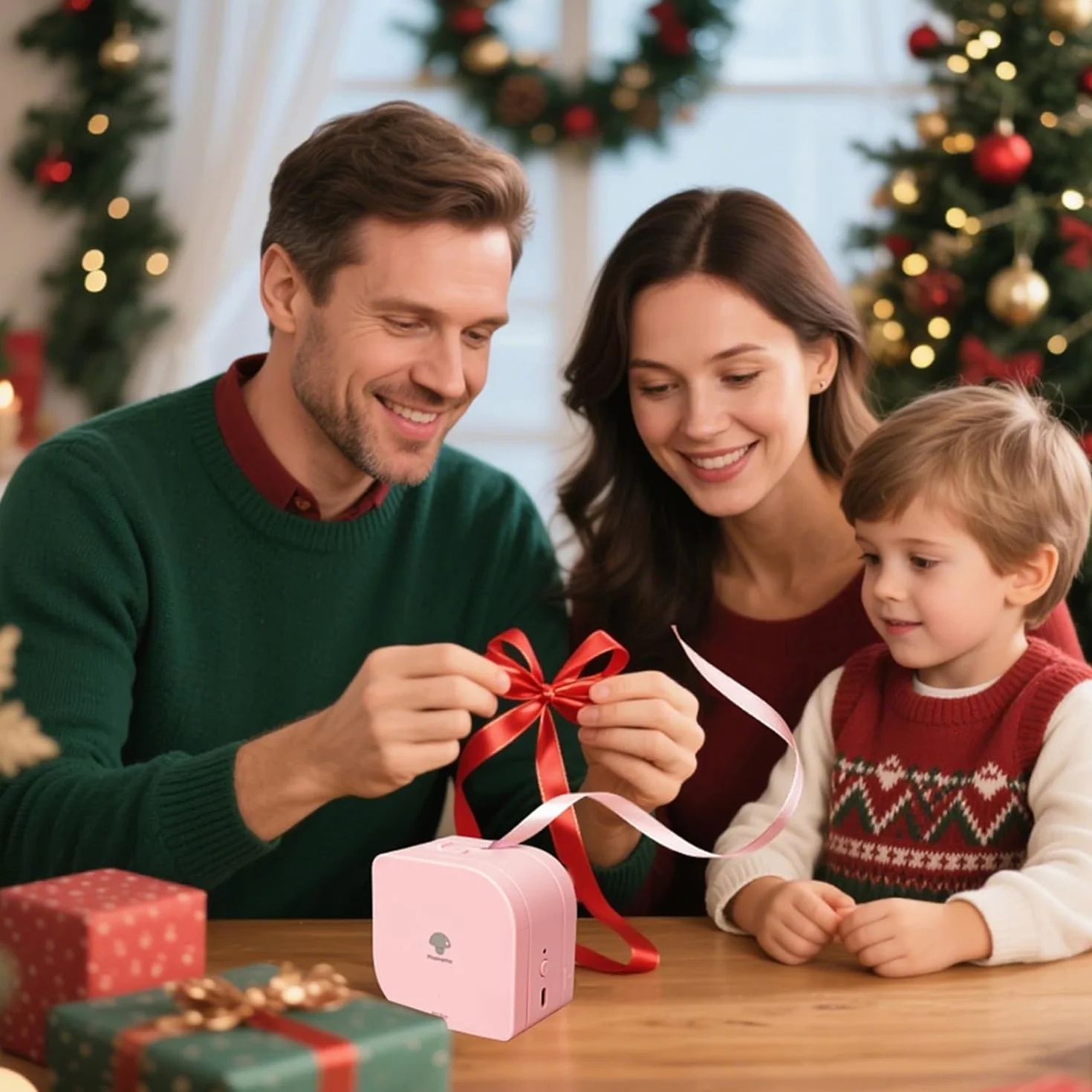 Phomemo P12 Mini drukarka etykiet Bluetooth, urządzenie do etykiet, termiczne, przenośne, samoprzylepne, kompatybilne z telefonami z systemem iOS i Android, do domu i biura