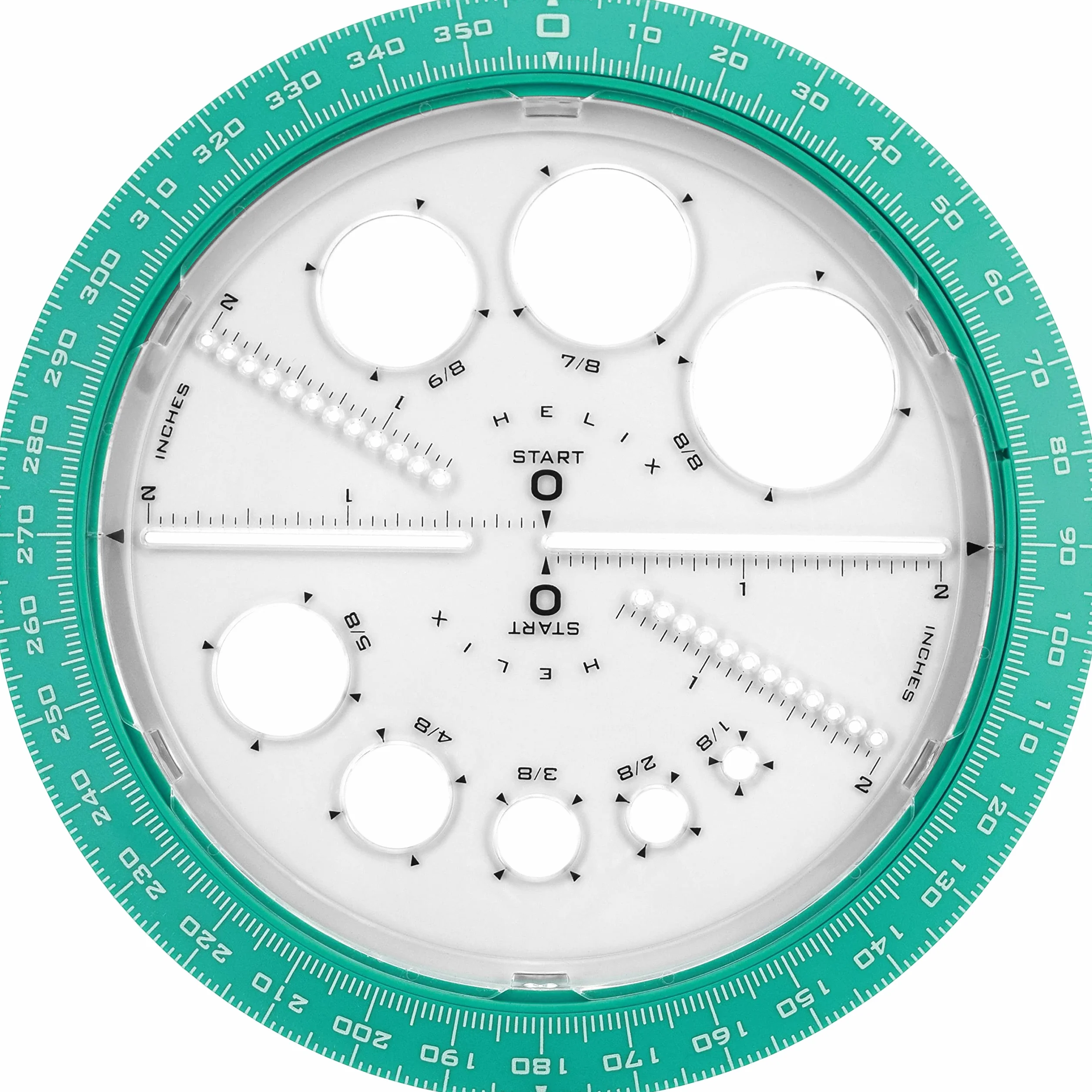 Helix 36002 Kątomierz Przezroczysty 54,84 x 1,61 x 43,55 cm