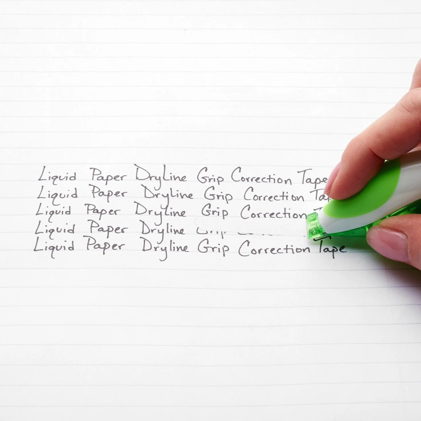 Paper Mate Korektor Liquid Paper DryLine Grip 2 szt. Różowy Niebieski