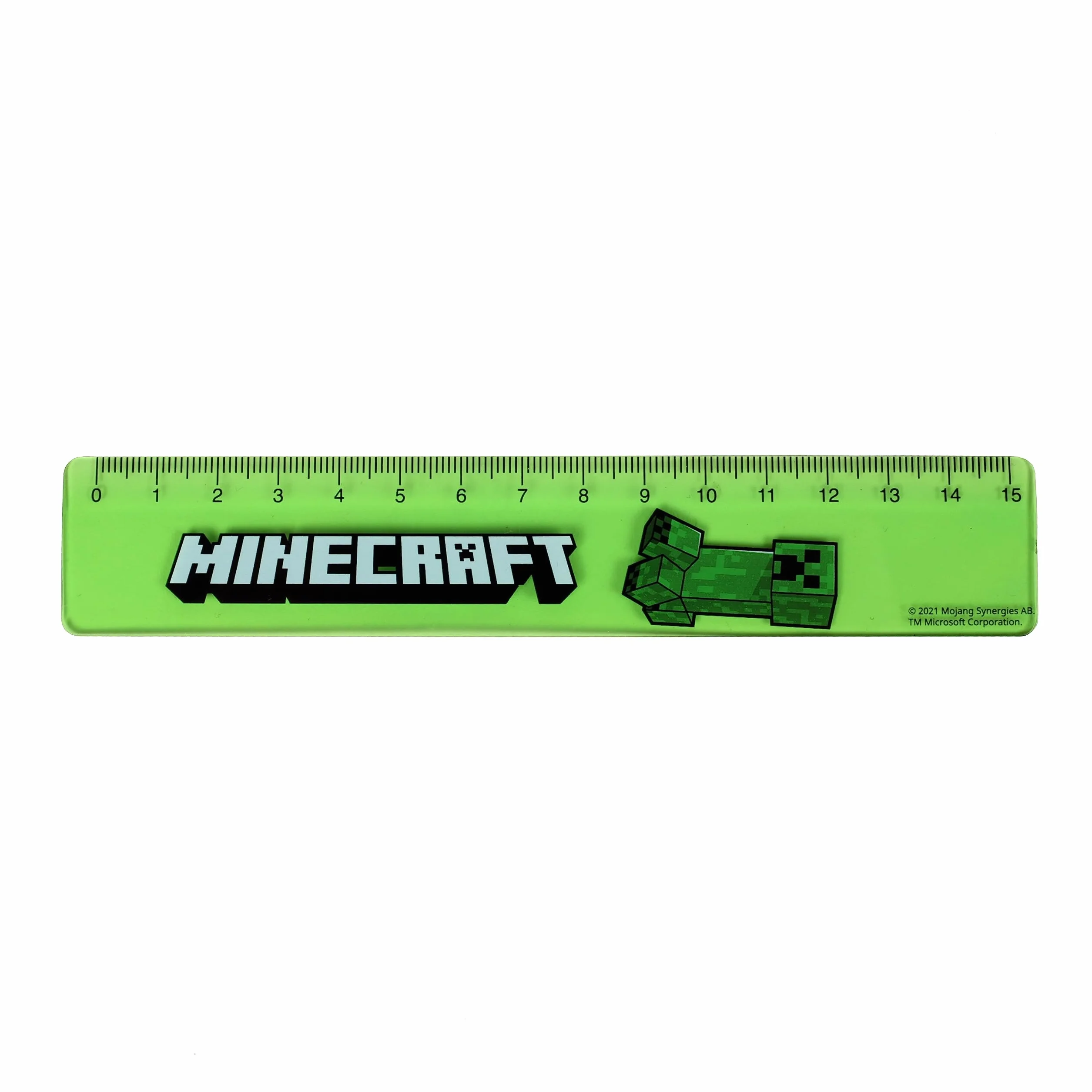 Minecraft Zestaw długopisów, przybory piśmiennicze, przybory szkolne, w zestawie gumka do ścierania, ołówek, początek szkoły, do kalendarza adwentowego lub upominków - oryginalny artykuł dla fanów dla