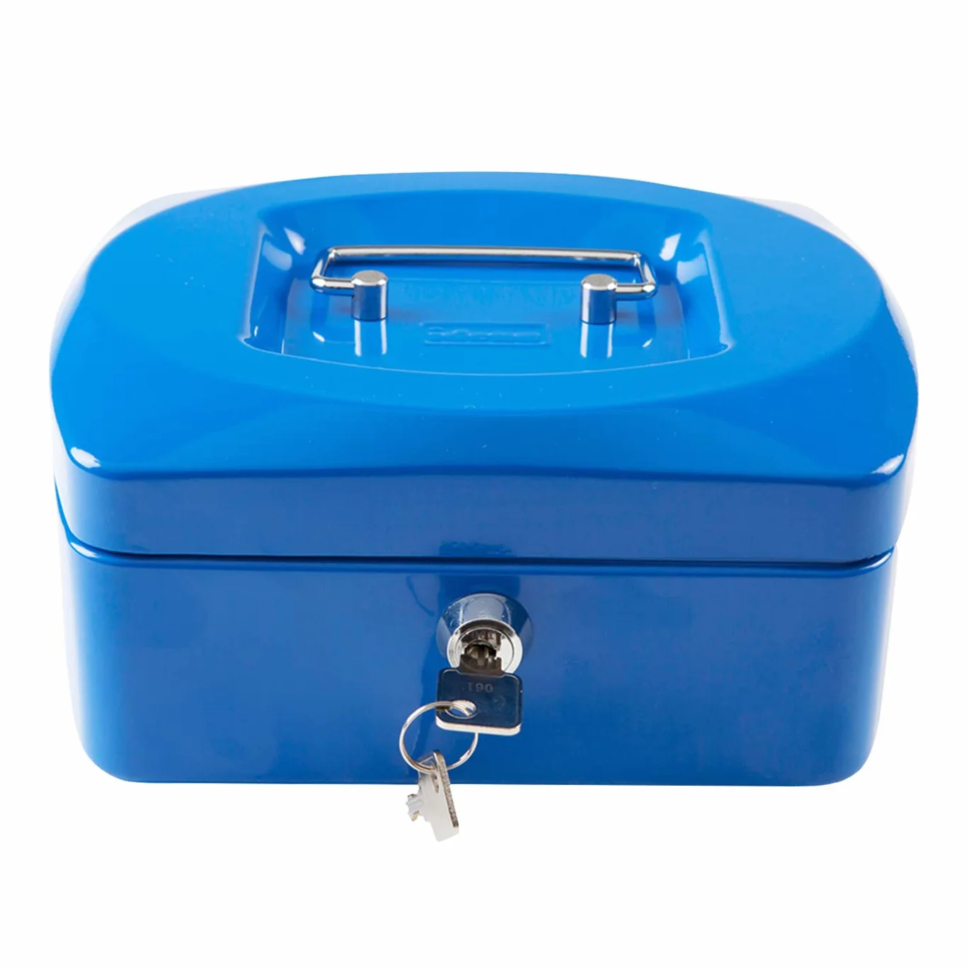 Idena 50033 - Kasa Mini, wymiary 125 x 95 x 60 mm, kolor niebieski, 1 szt.