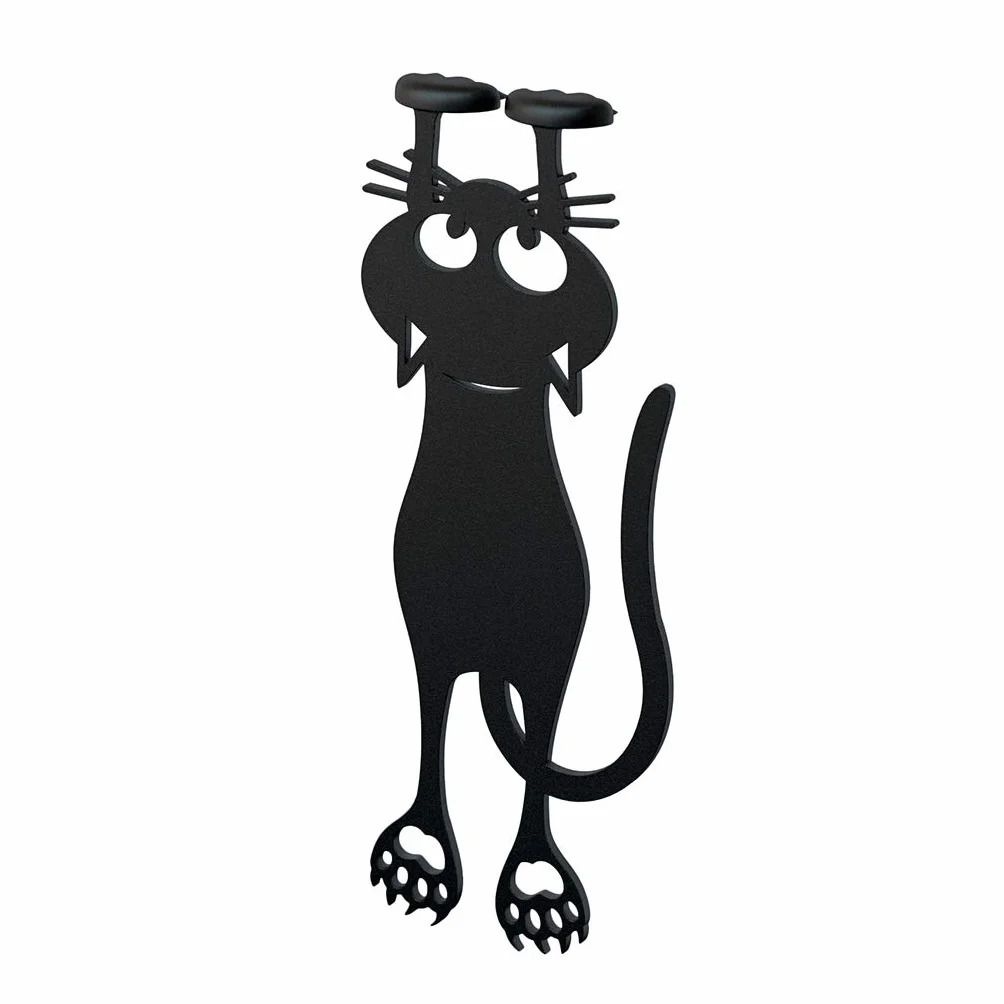 Zakładka Curious Cat czarny 12 cm nylon