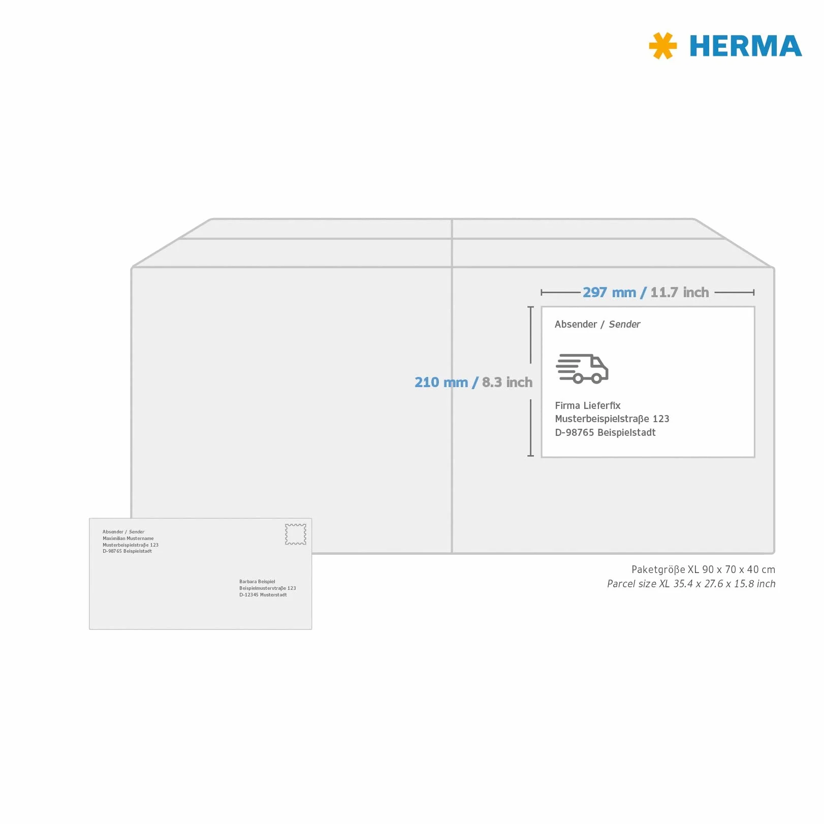 HERMA etykiety samoprzylepne usuwalne A4 210x297 mm 100 sztuk