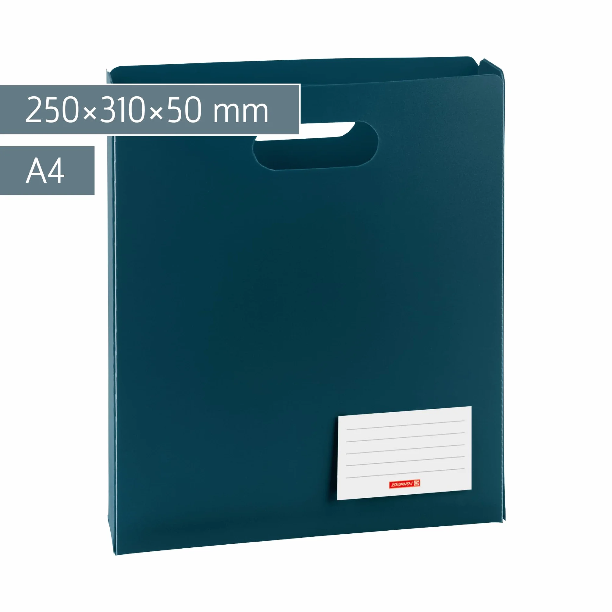BRUNNEN pudełko na zeszyty FACT!pp A4 50 mm denim