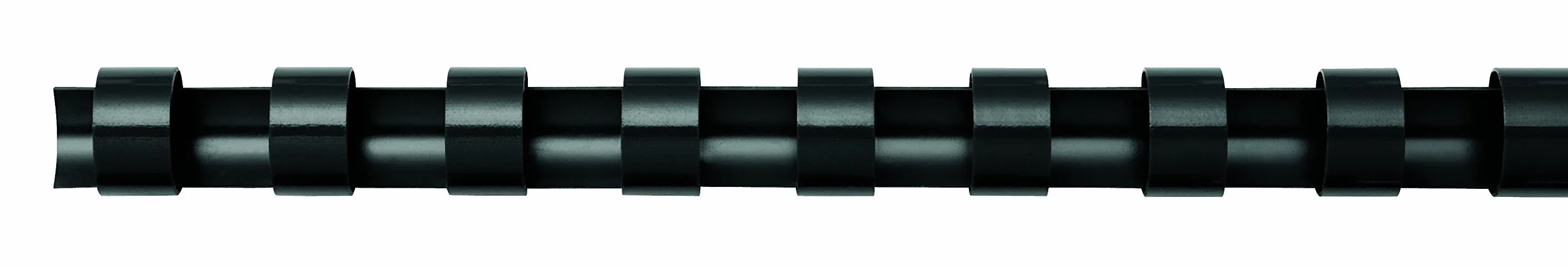Fellowes Plastikowe Grzbiety Okrągłe 19 mm Czarne 100 Sztuk