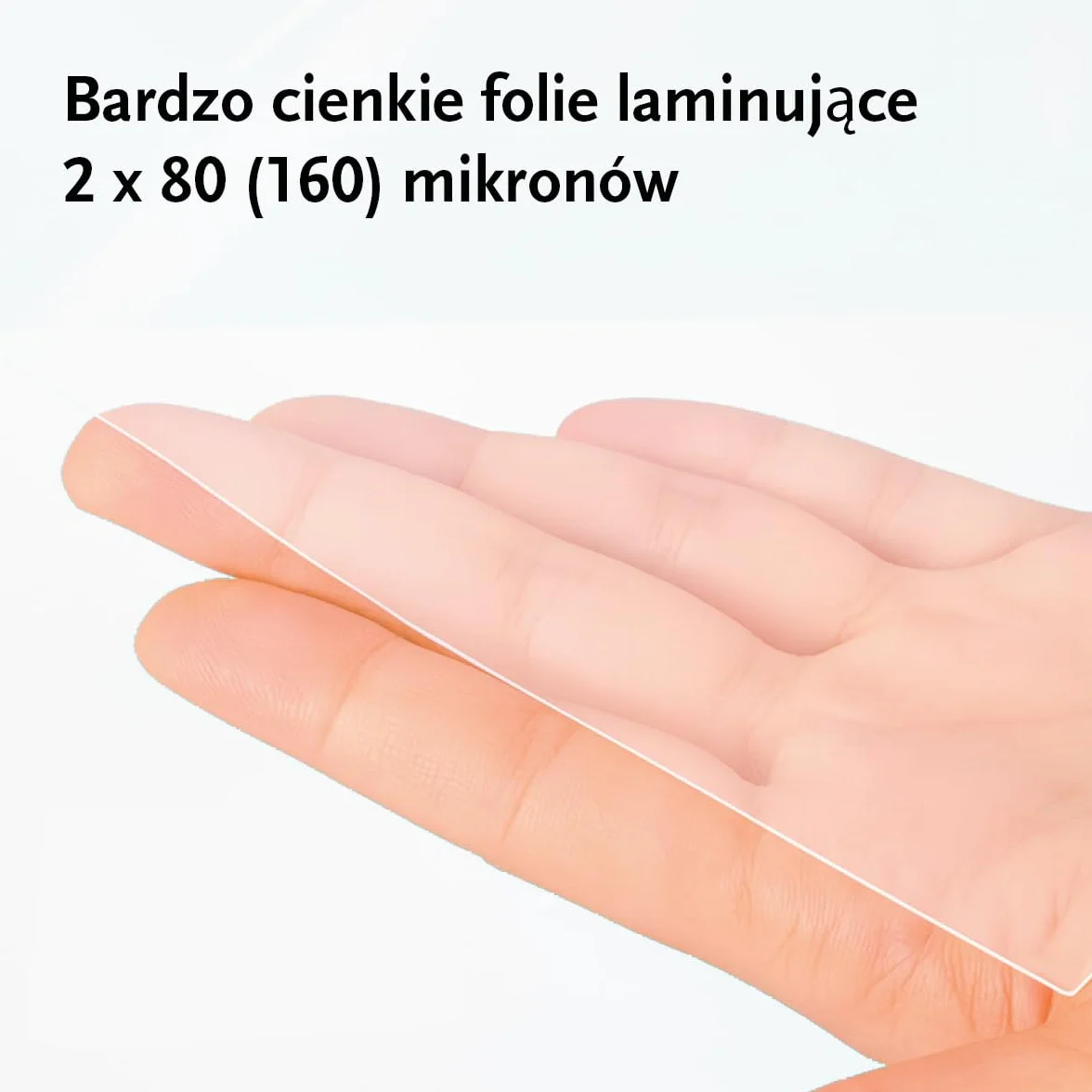 Albyco AMLSA480100 Folia do Laminowania, Przezroczysty, A4 / 100 szt.