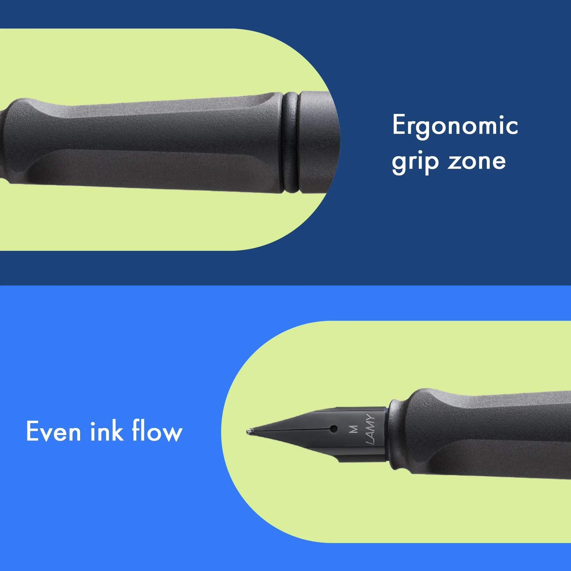 Lamy Safari 017 17 Pióro Wieczne, Czarny, EF