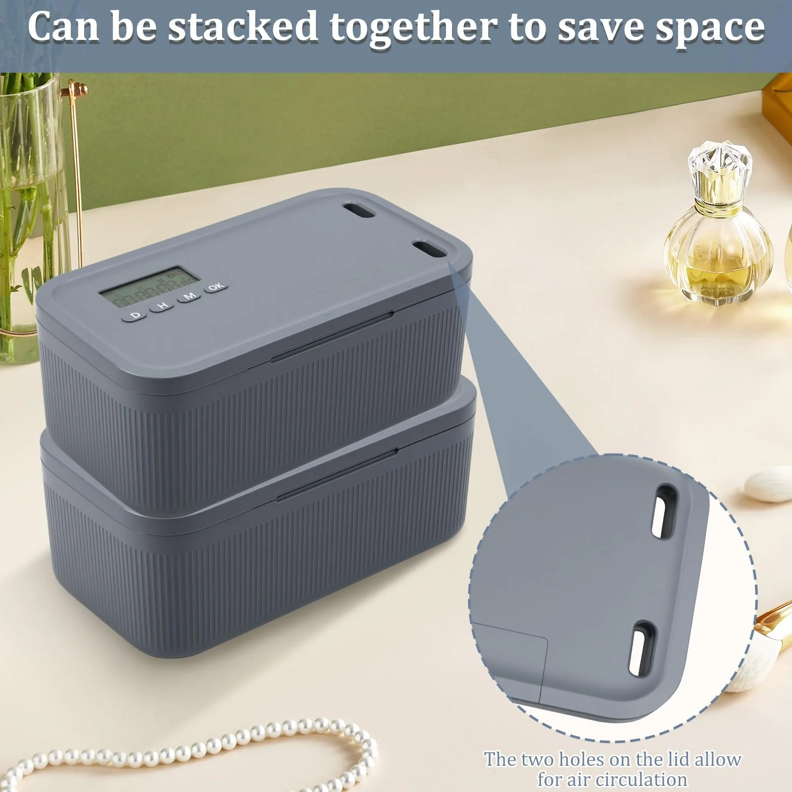 Safe Timed Lock Box pojemnik na telefon z zamkiem czasowym 23,9 x 13,1 x 9,6 cm