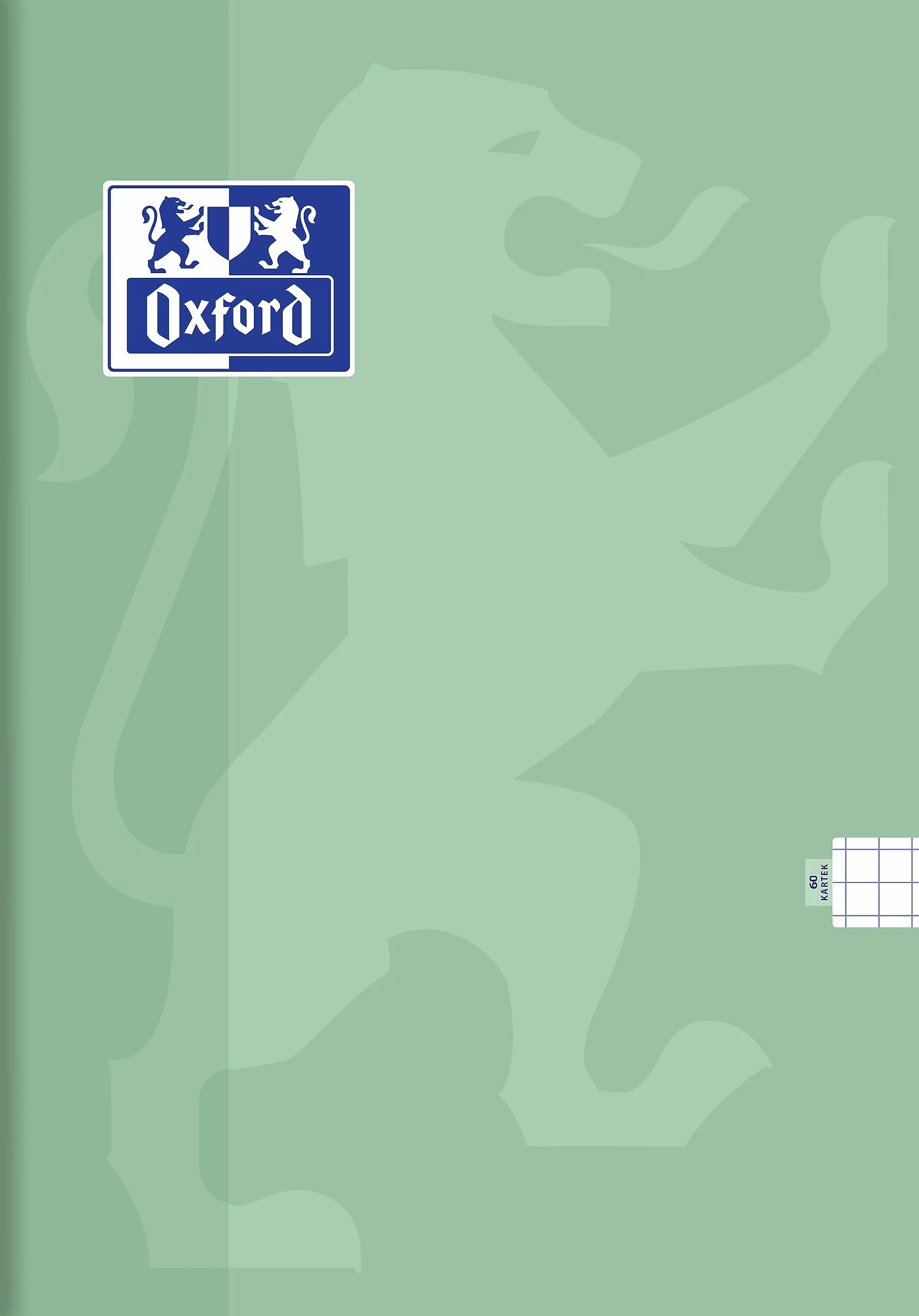 Oxford Touch Pastel Zeszyt A5 Notatnik Brulion, 60 Kartek, w kratkę, notes do biura i szkoły, zestaw 5 sztuk, mix kolorowych okładek