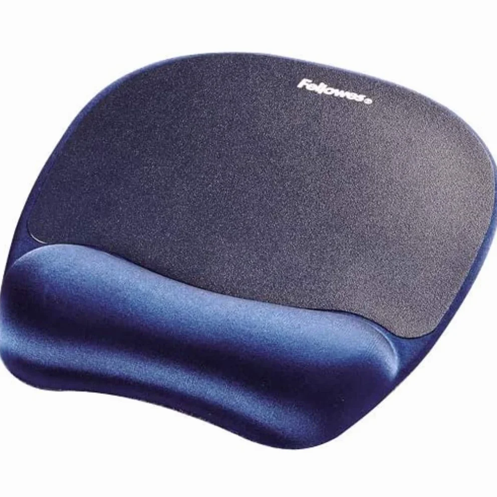 Fellowes Podkładka pod Mysz z Pianki Memory z Podparciem Nadgarstka Szafir