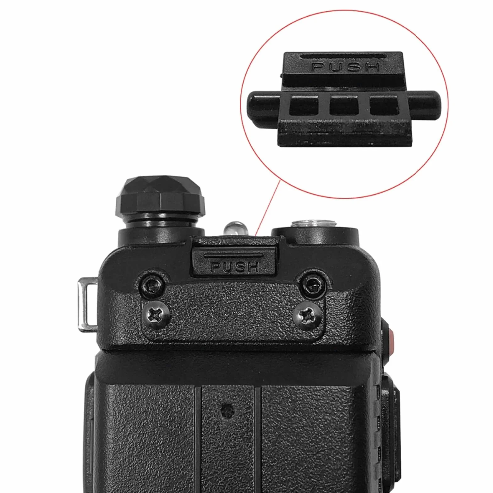 Blokada Baterii, Przycisk Blokady Baterii Walkie Talkie, Blokada Baterii for Serii for UV 5R UV 5RA UV 5RB UV 5RC UV 5RE BF F8 DM 5R PLUS (10 SZTUK)