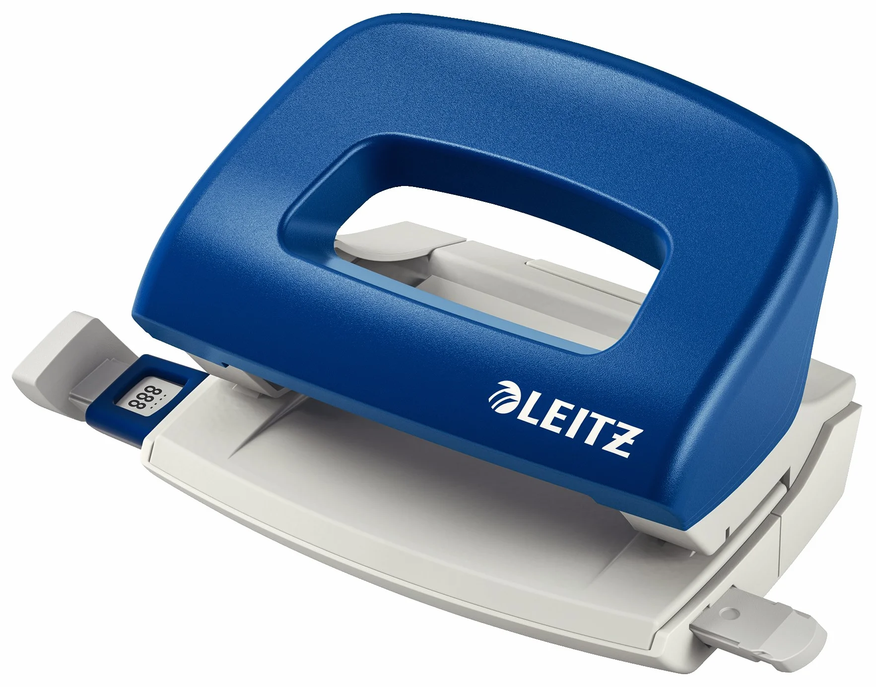Leitz NeXXt mini dziurkacz 10 arkuszy metalowy niebieski