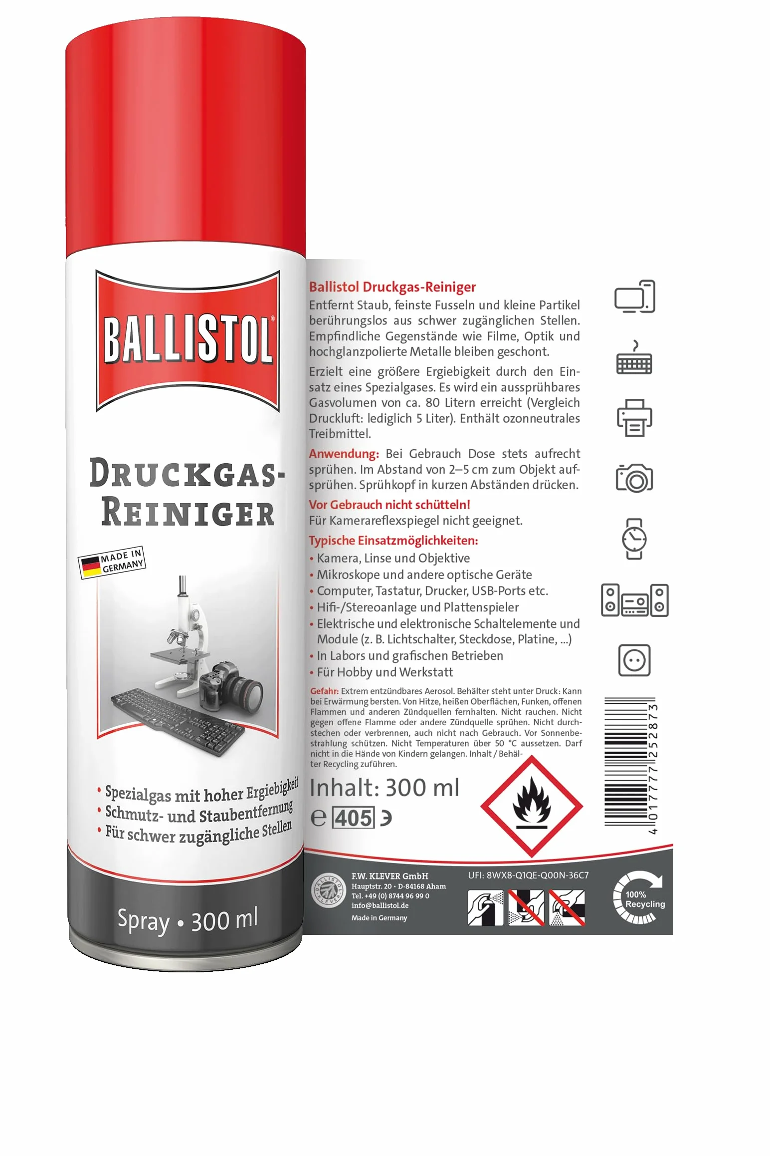 Ballistol Czyszczenie 300 ml