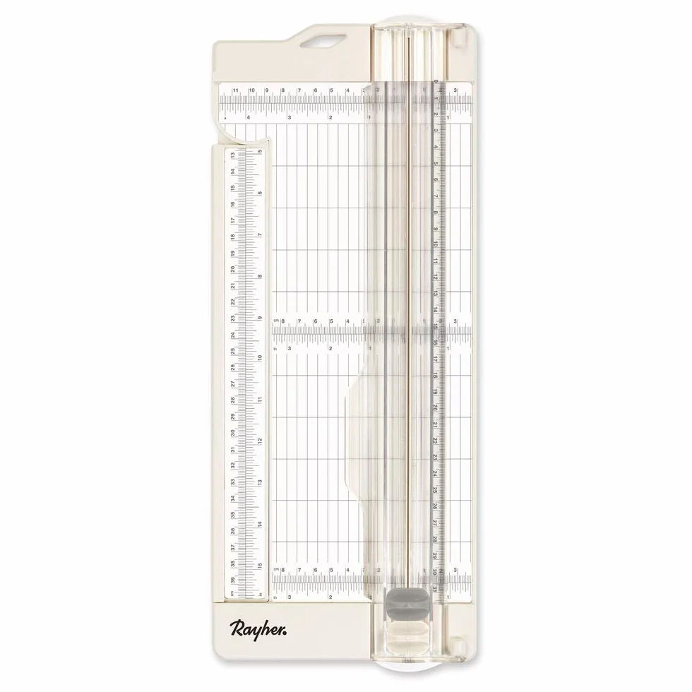 Rayher Maszyna do cięcia papieru 30,5 cm, tnie do 5 arkuszy 80 g/m2