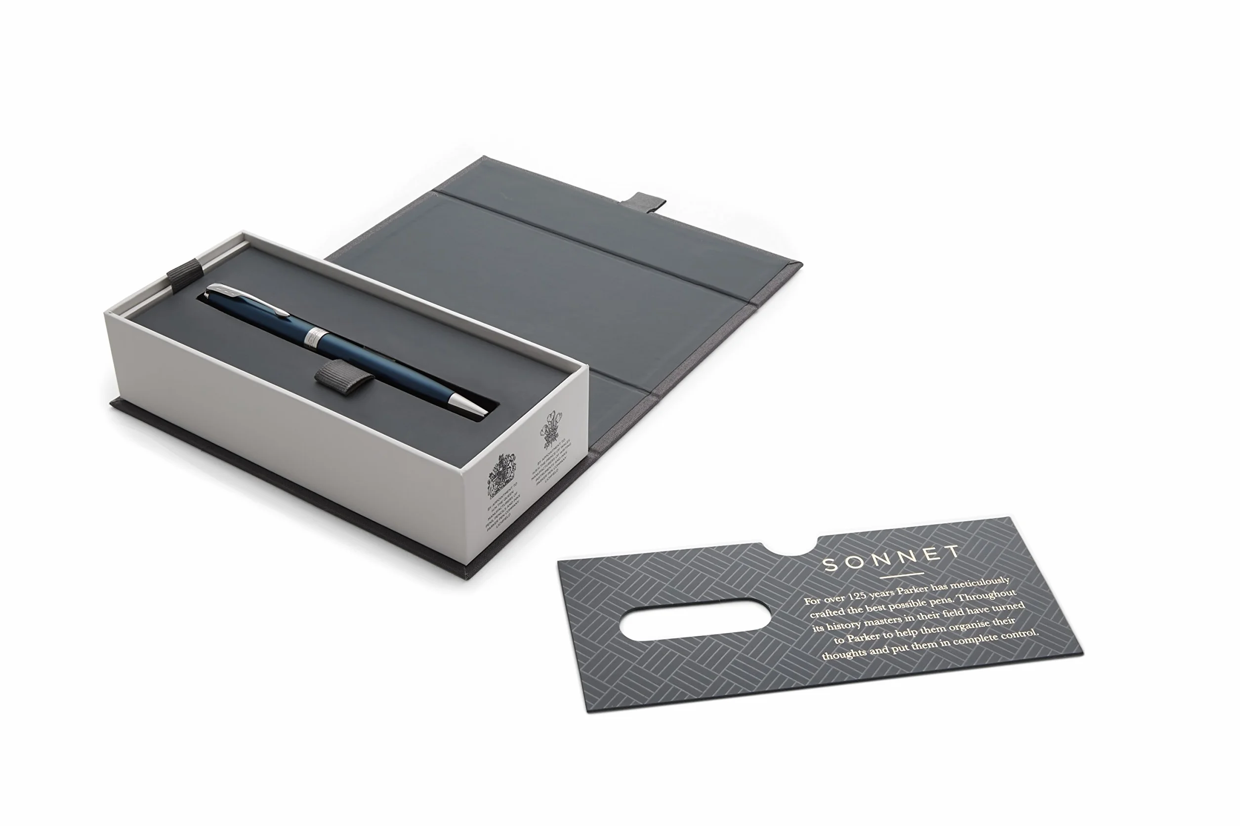 PARKER Sonnet długopis Subtel Blue CT medium czarny atrament opakowanie prezentowe