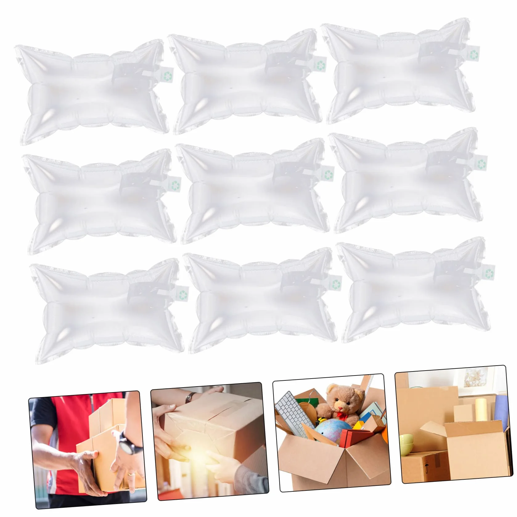 LALAFINA 30 sztuk Wodoodpornych Poduszek Powietrznych Do Pakowania Inflatable Air Bubble Bag Ochrona Przesyłek