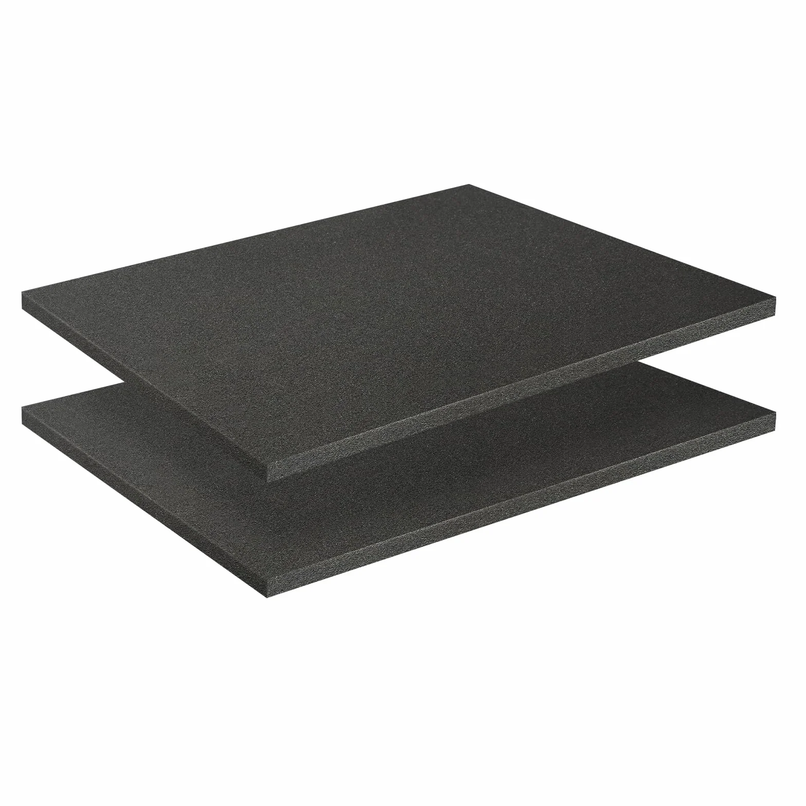 Storystore Kwadratowa kostka piankowa, 40 x 30 x 1 cm, do skrzynki narzędziowej, wkładki piankowe, do skrzynki narzędziowej, walizki lotniczej, aparatu, systemu przechowywania DIY, 2 szt